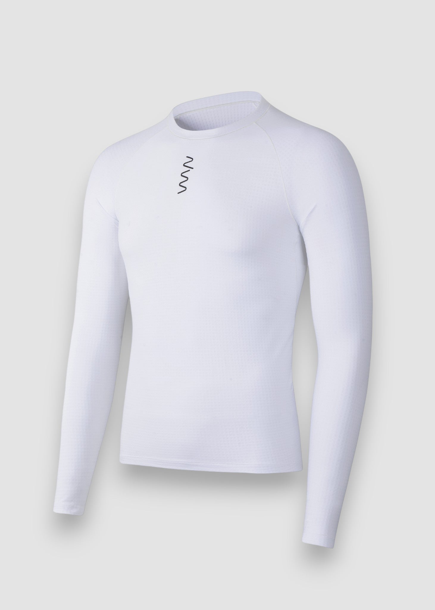 Men's Sleeved Base Layer - White