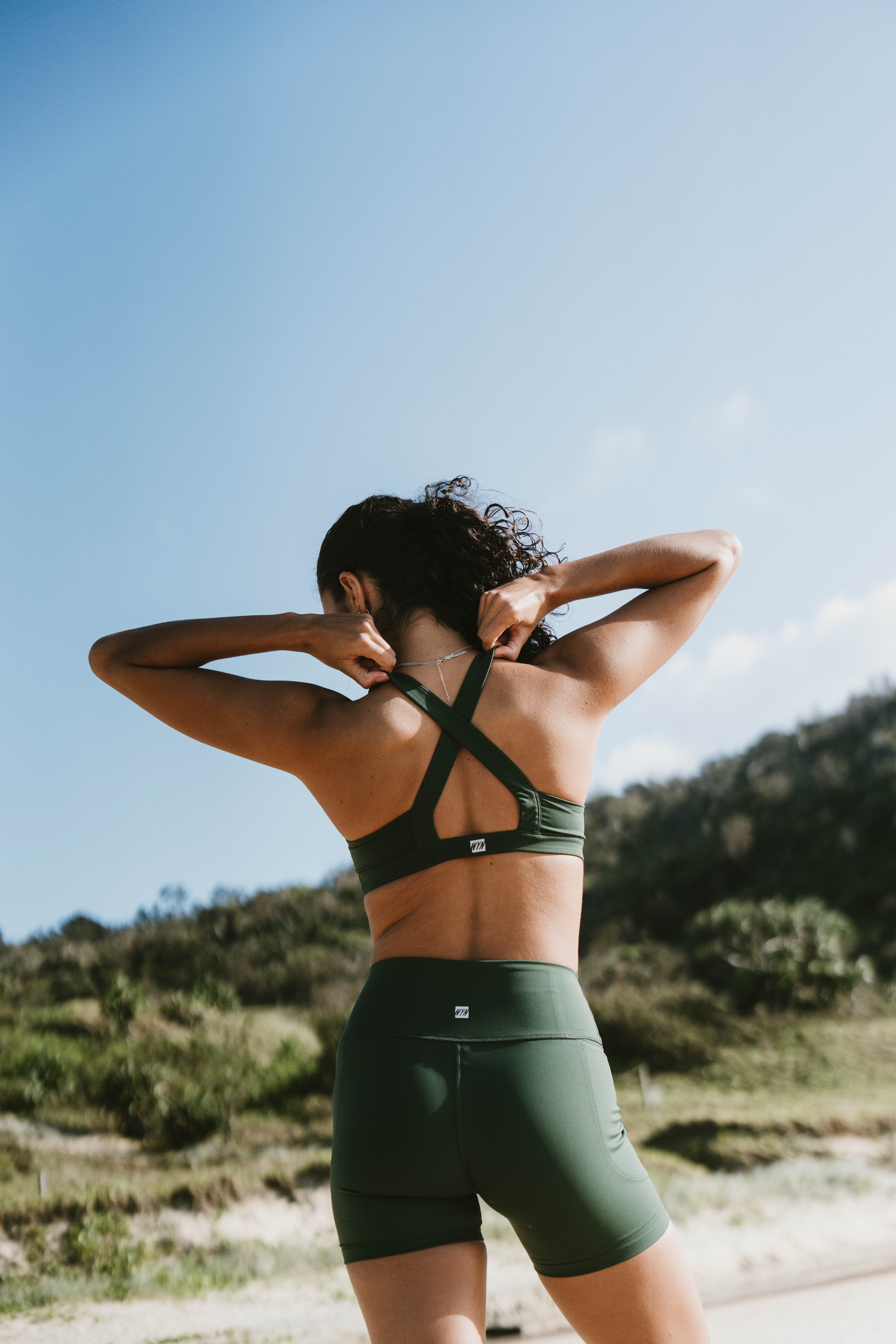 Women's Do. It. Now. Bra - Evergreen