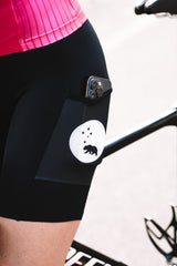 women's velocity X tri shorts - black