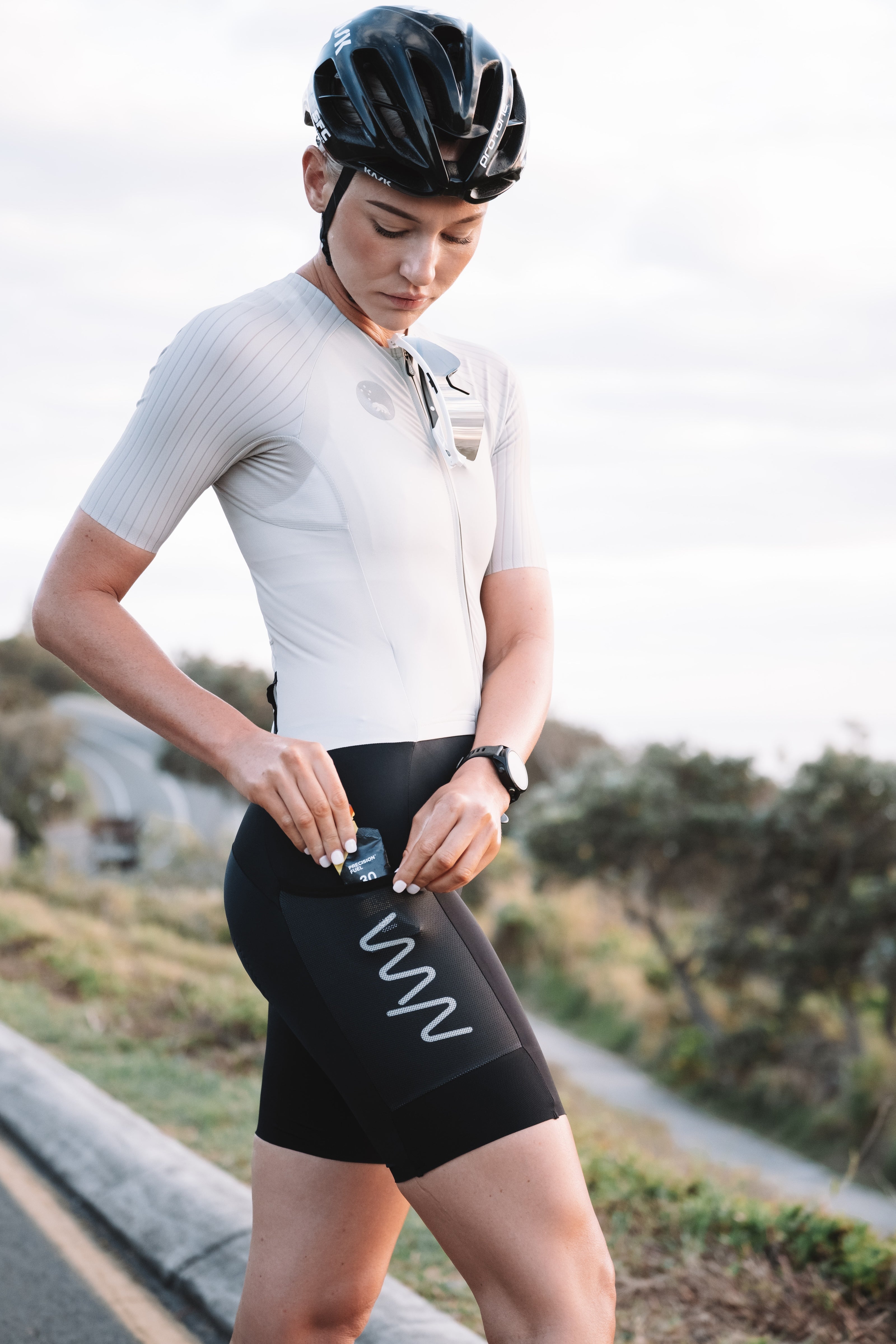 Women's Hi Velocity X Tri Suit - Bone