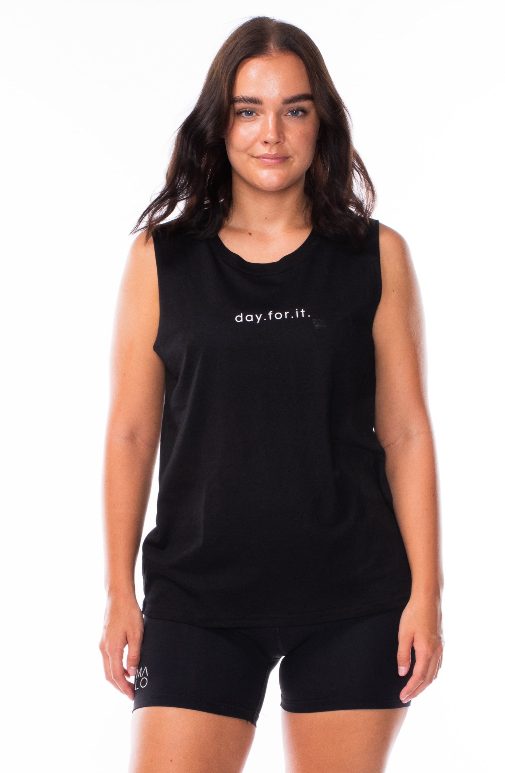 Women's Day For It Tank - Black