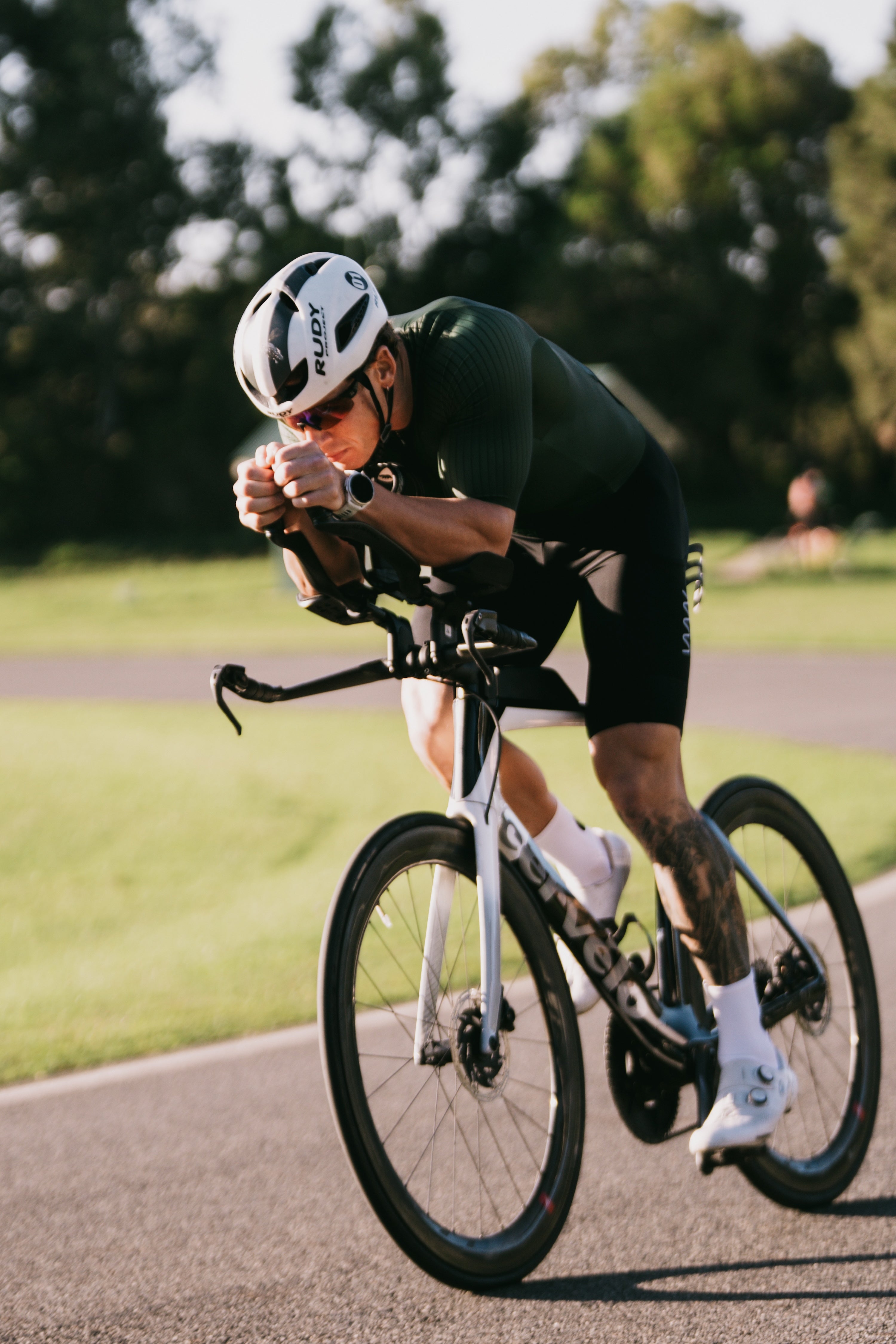 Men's Hi Velocity X Tri Suit - Evergreen