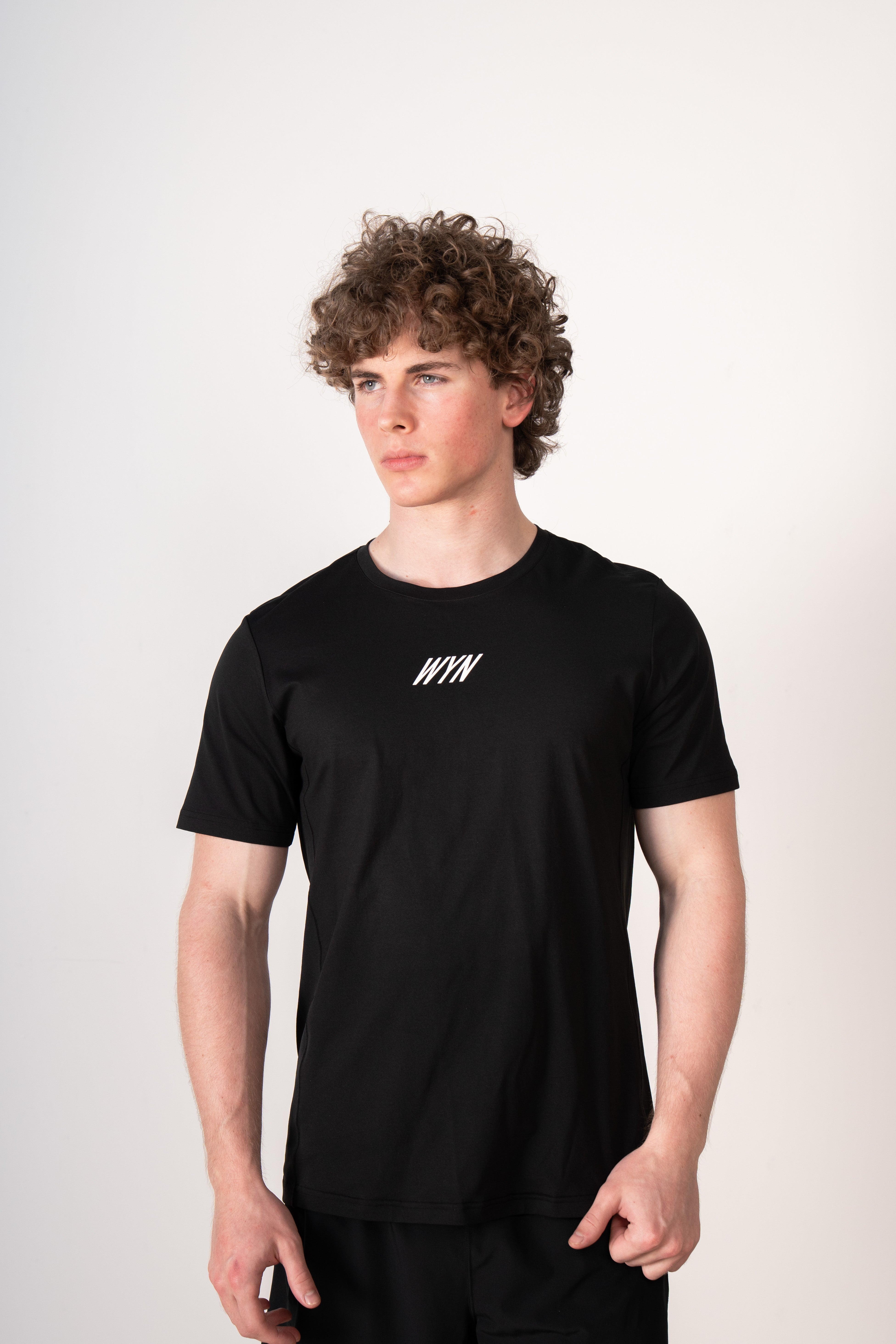 Men's Hybrid Tee - Black