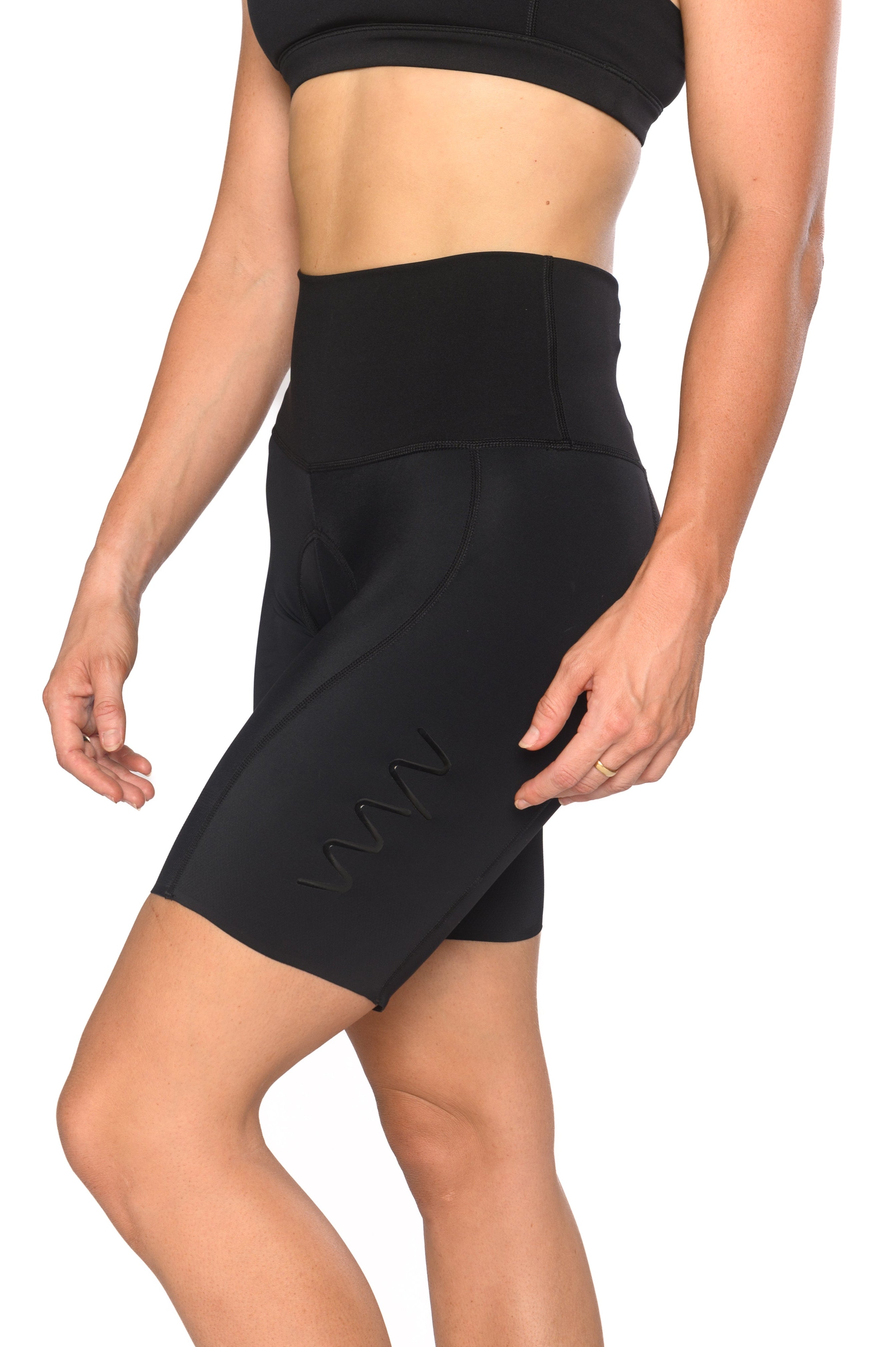 Women's Spin To WYN Cycling Shorts (7.5") - Black