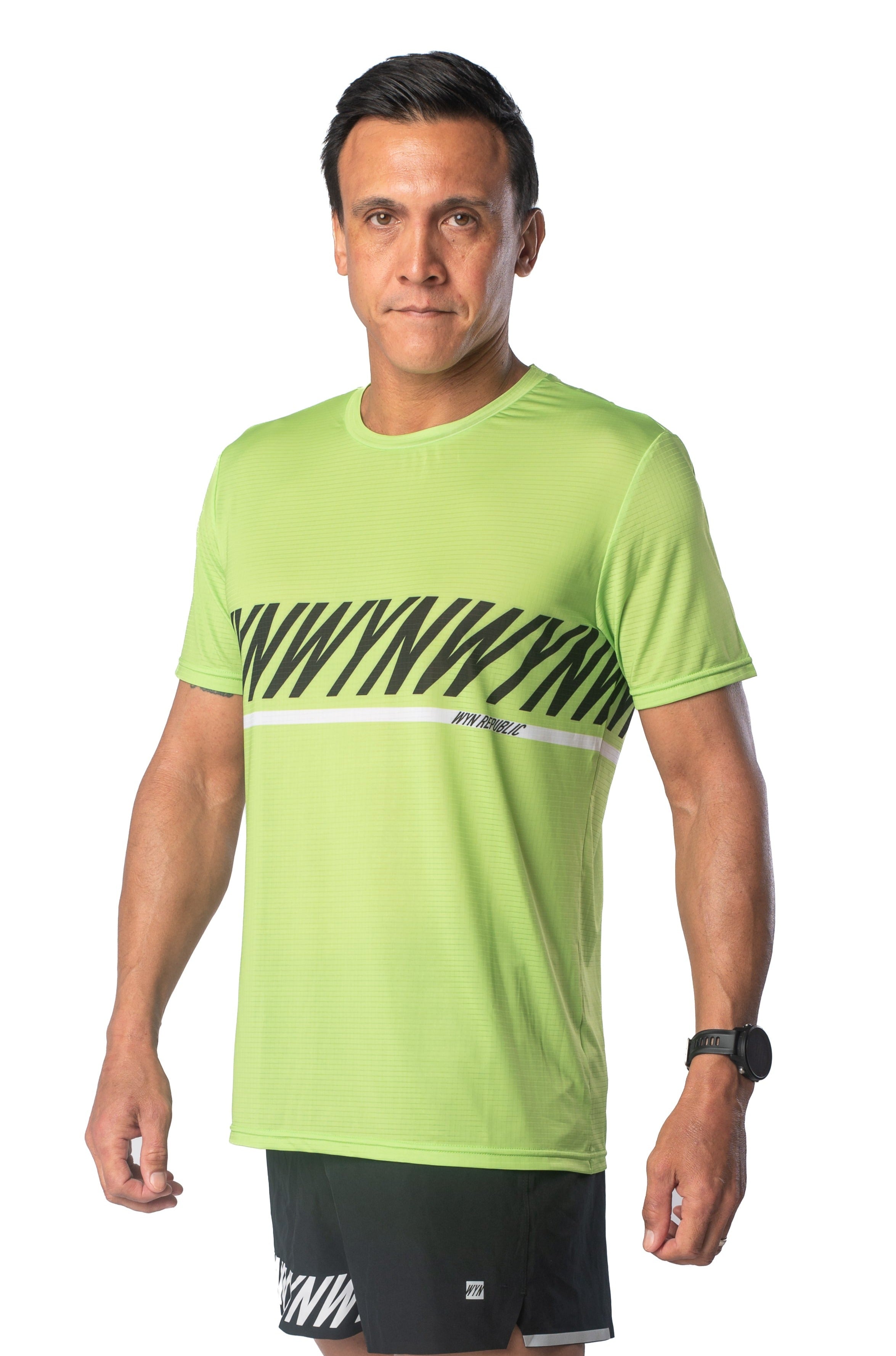 WYN Active Men's Fly Tee - Lime