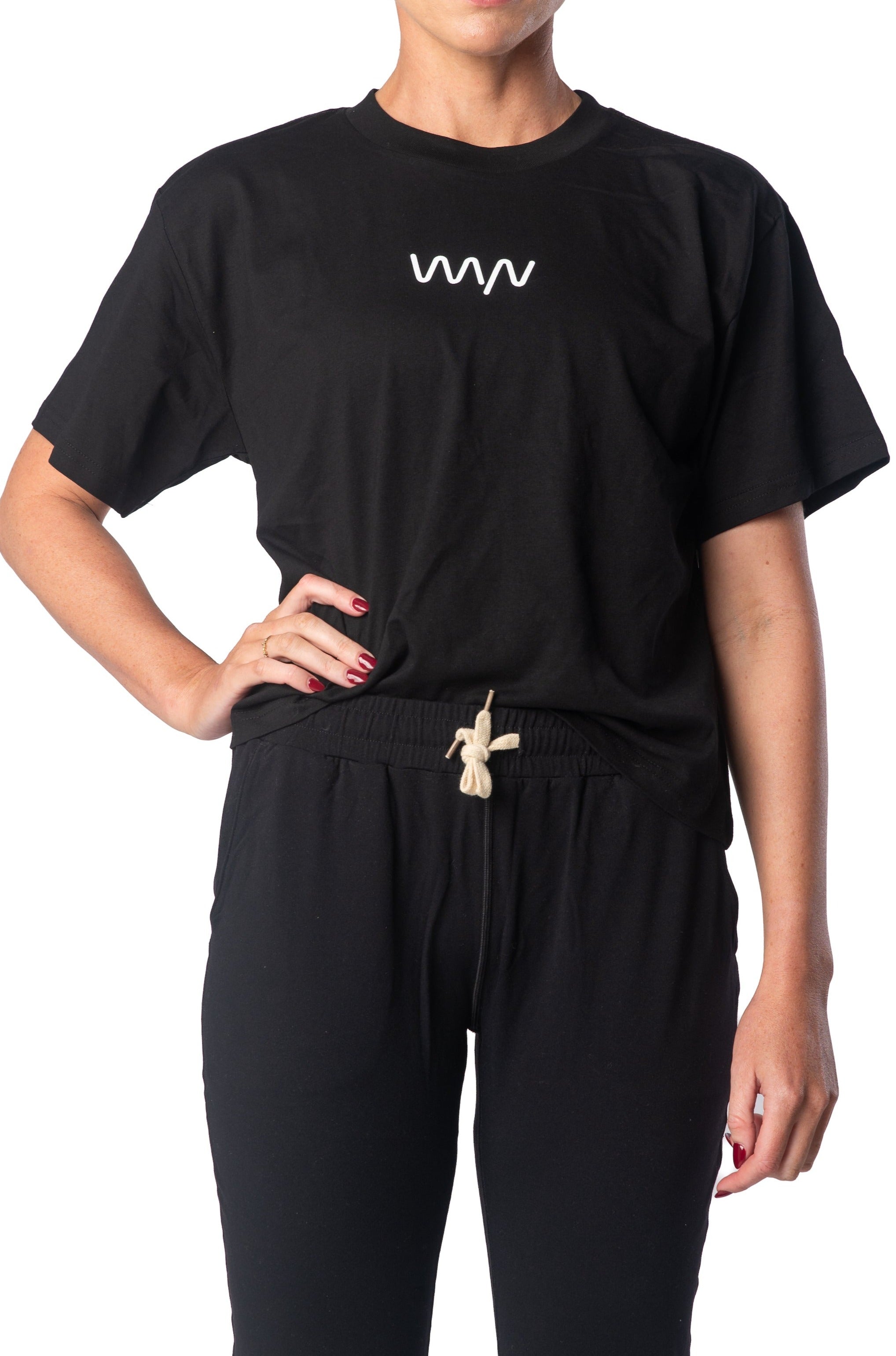 Women's Wave Tee - Black