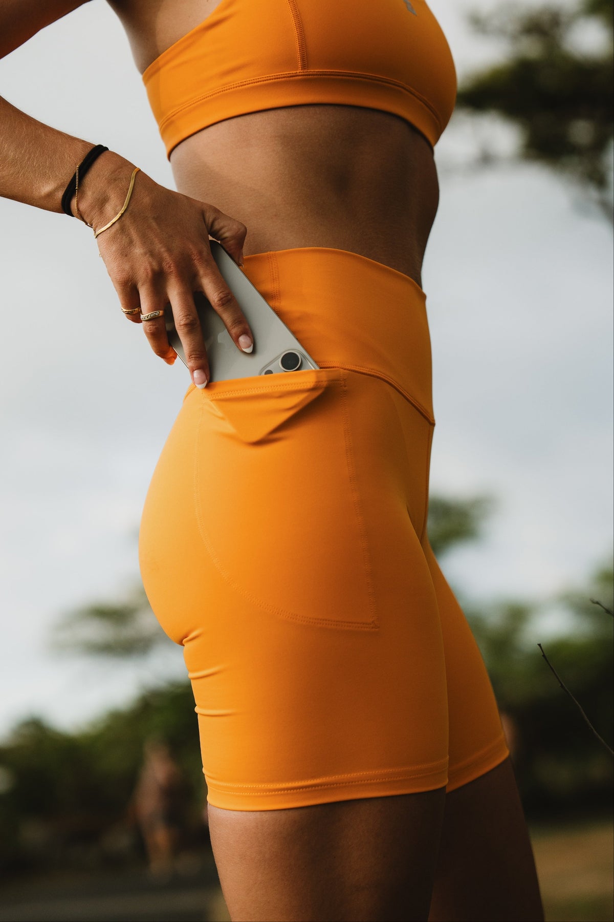 Women's Stride Shorts 6" - Mango