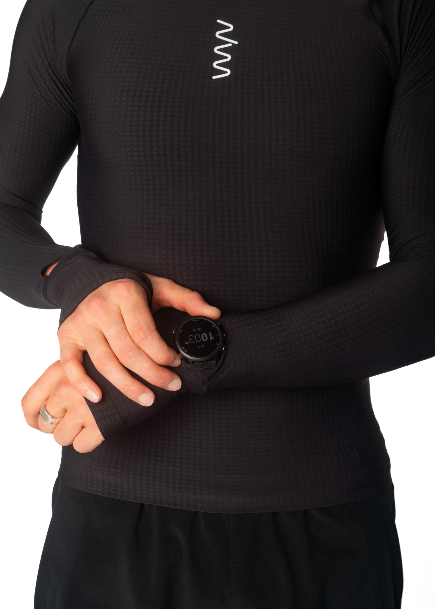 Men's Multi-Sport Base Layer - Black