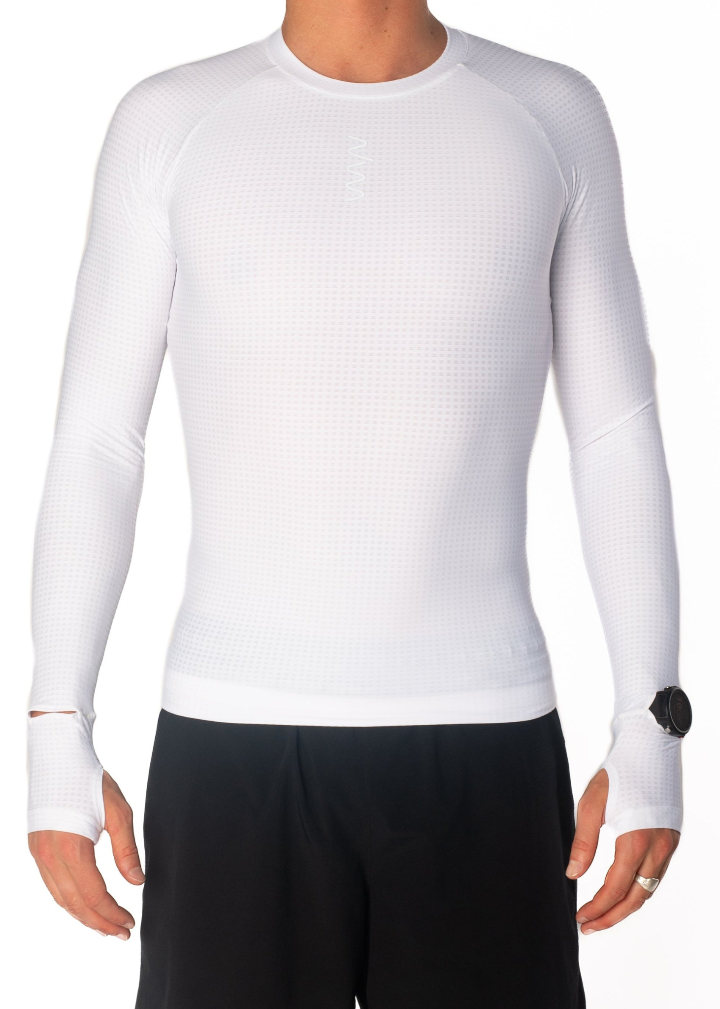 Men's Multi-Sport Base Layer - White