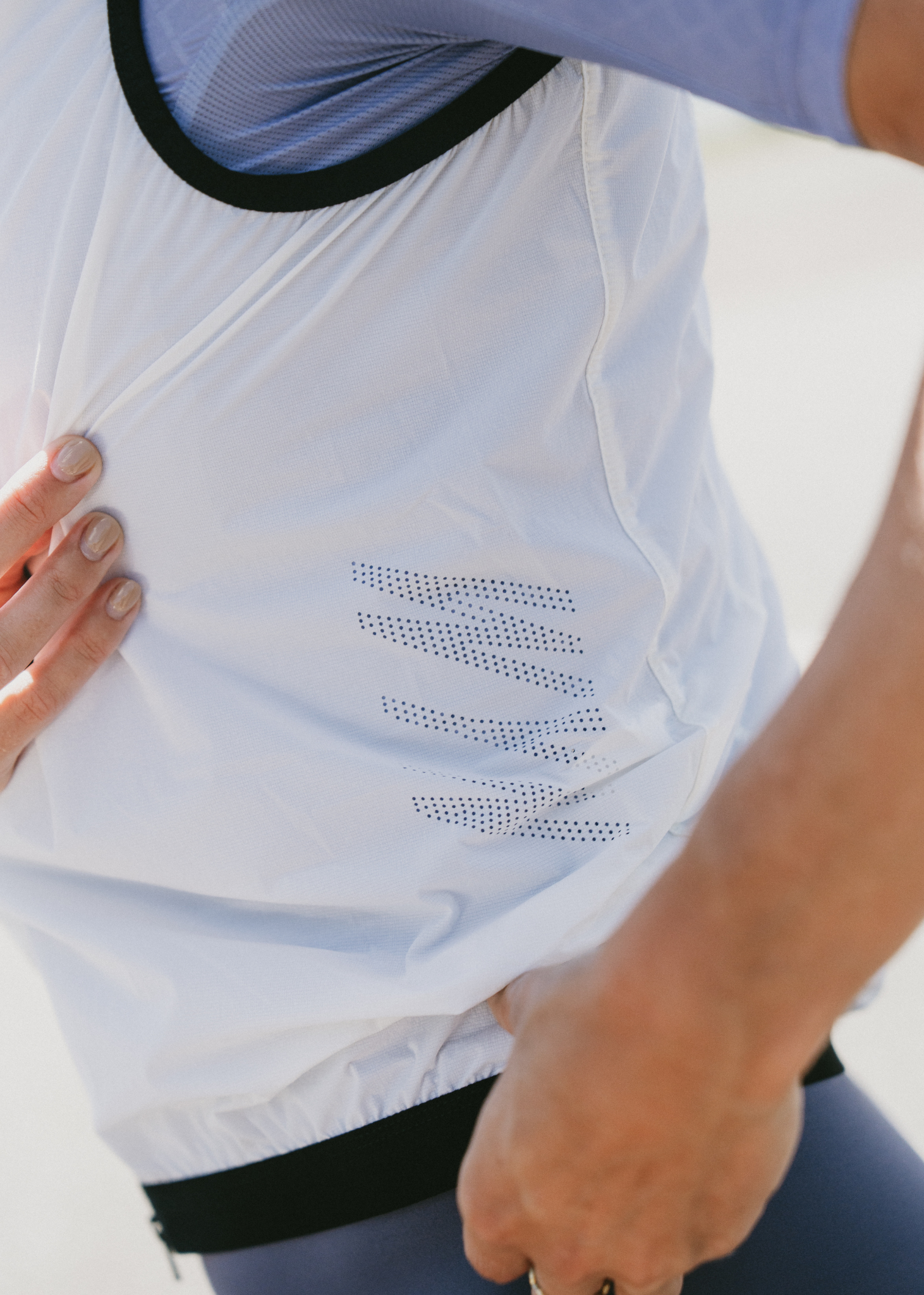 Women's AeroShield Gilet - White