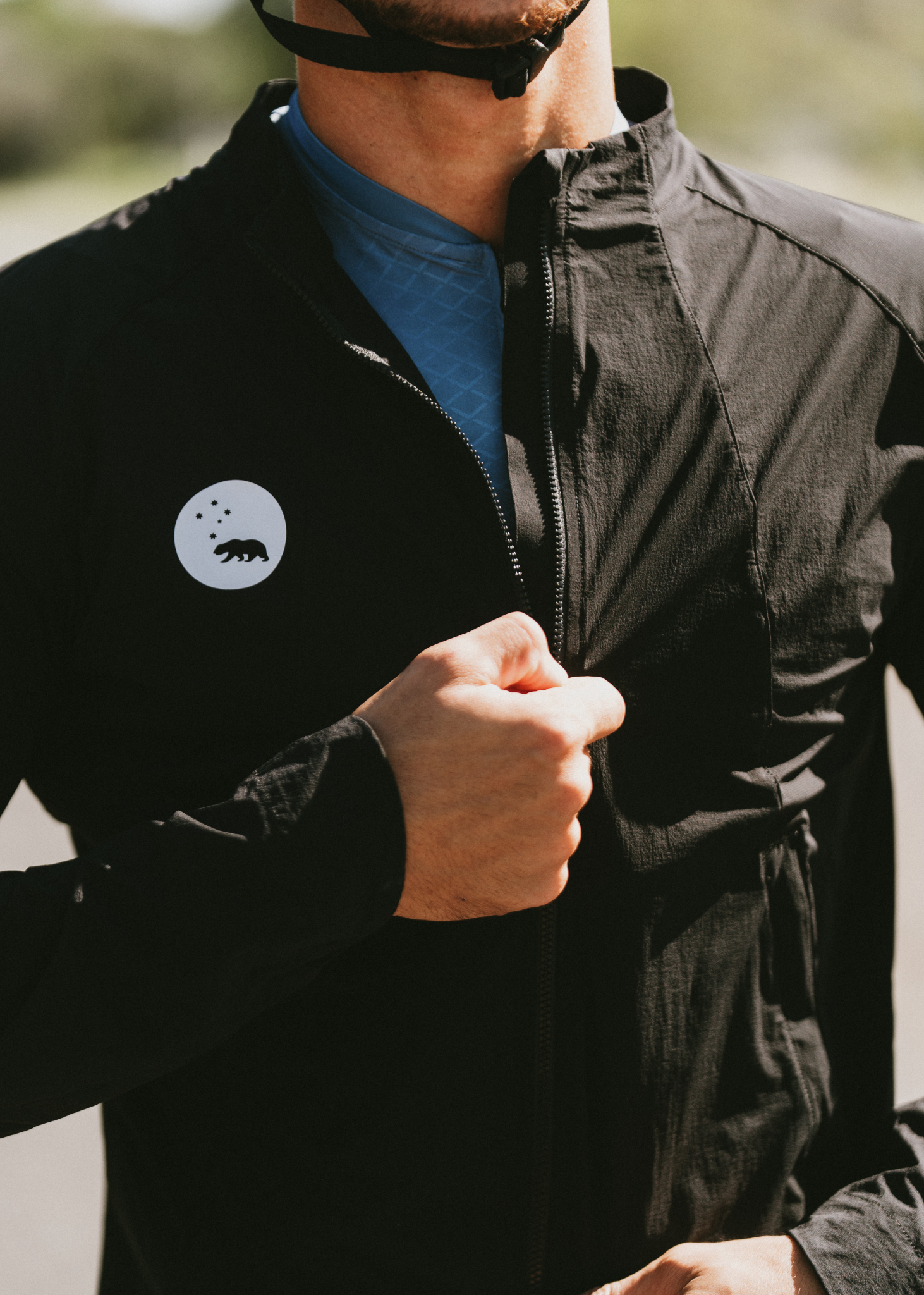Men's AeroShield Cycling Jacket - Black