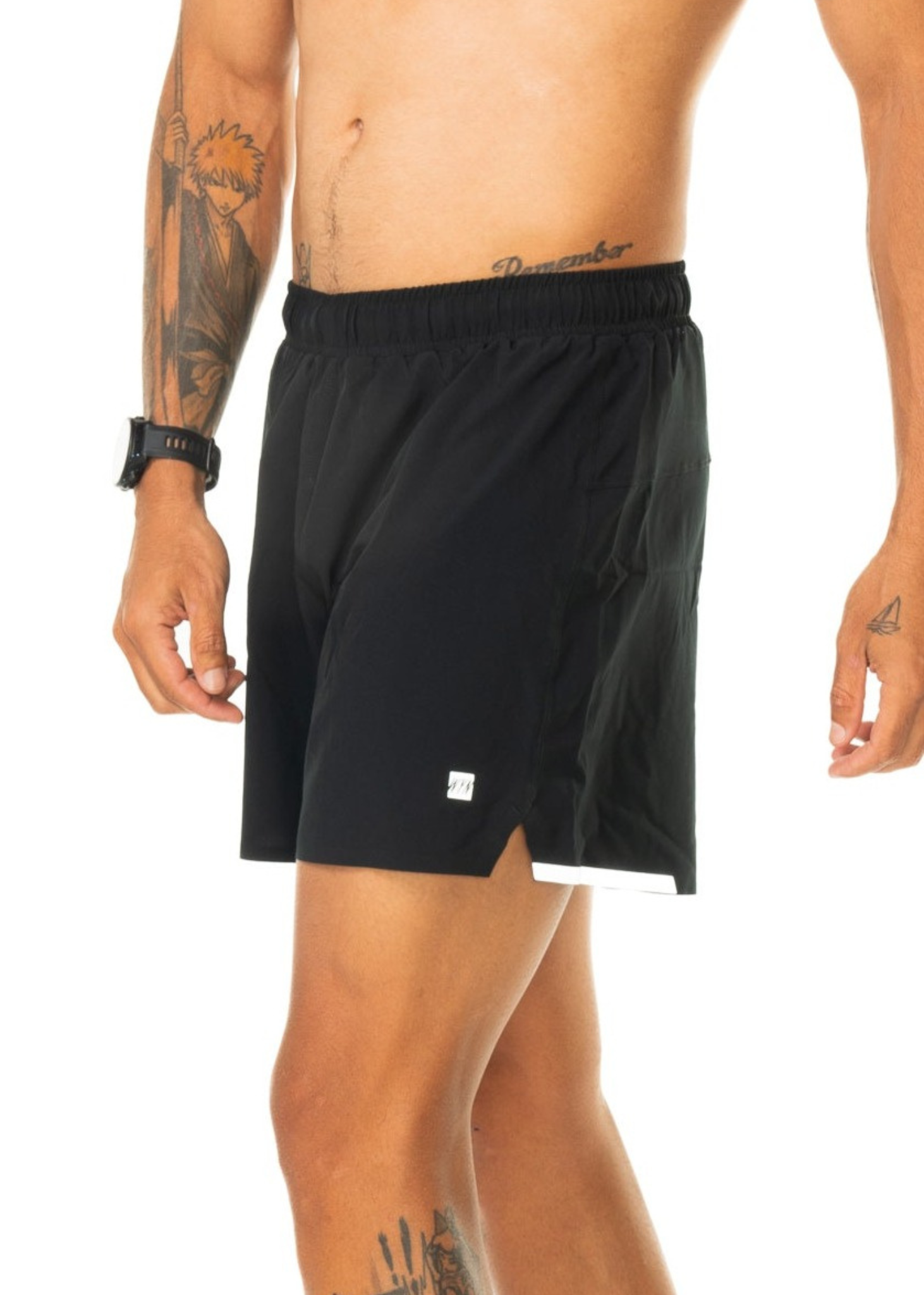 Men's Noosa 2.0 Run Short (5")- Black