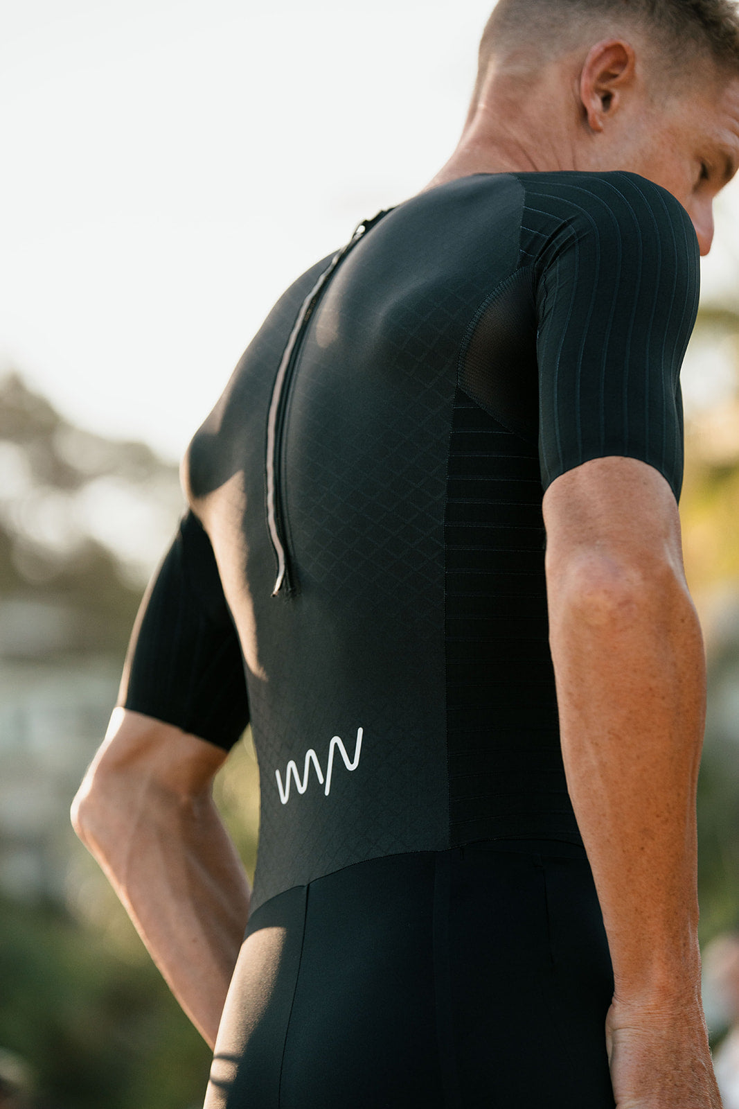 Men's Wilde Racer Tri Suit - Black
