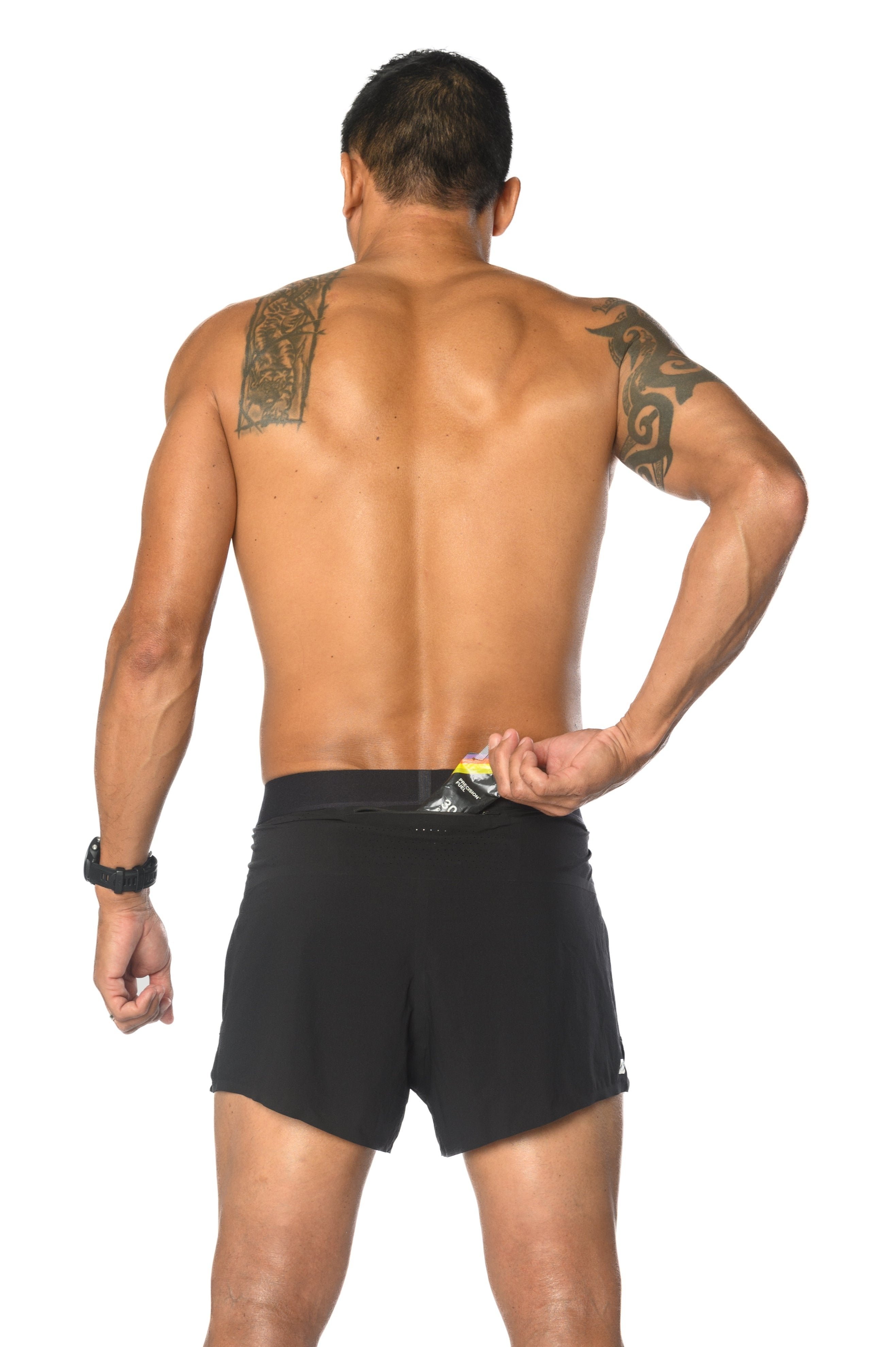 Men's Fly Run Shorts (3") - Black