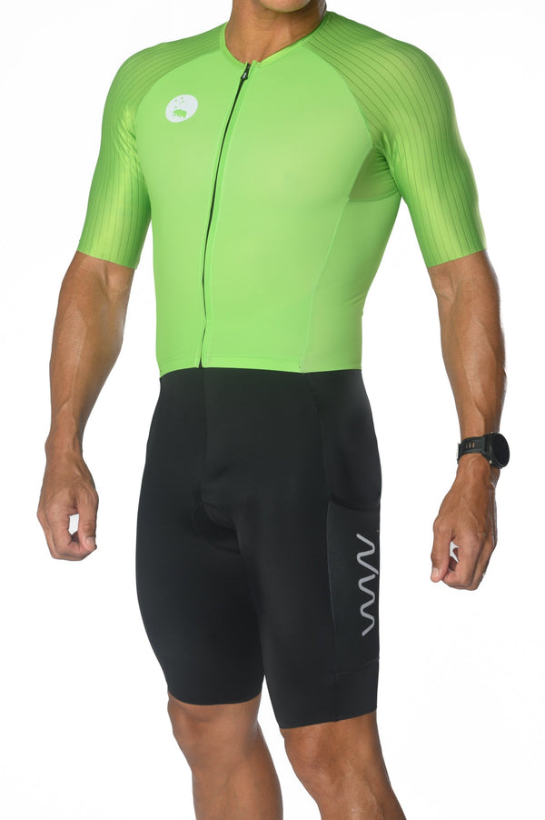Men's Hi Velocity X Tri Suit - Lime Green
