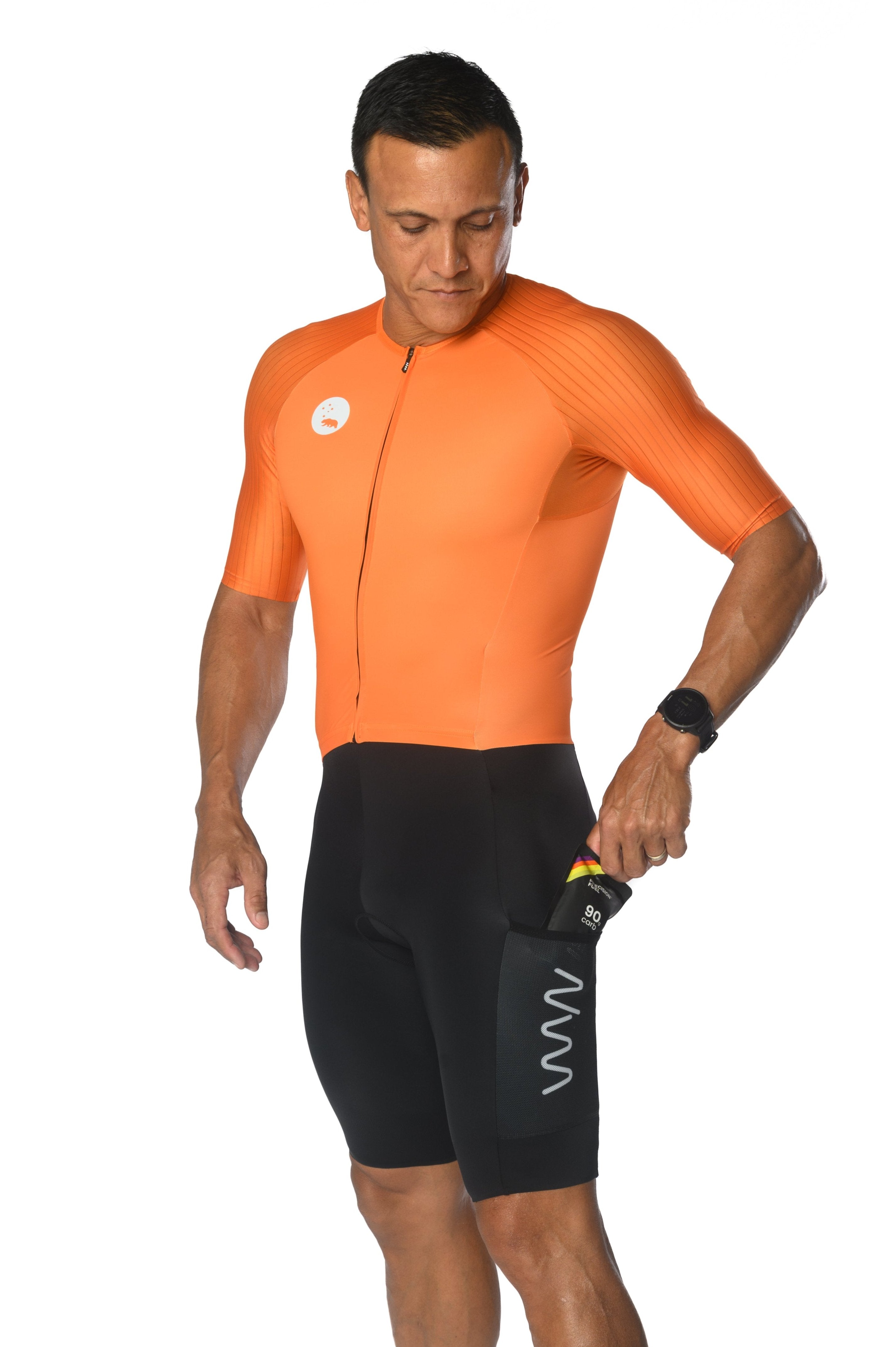 Men's Hi Velocity X Triathlon Suit - Orange