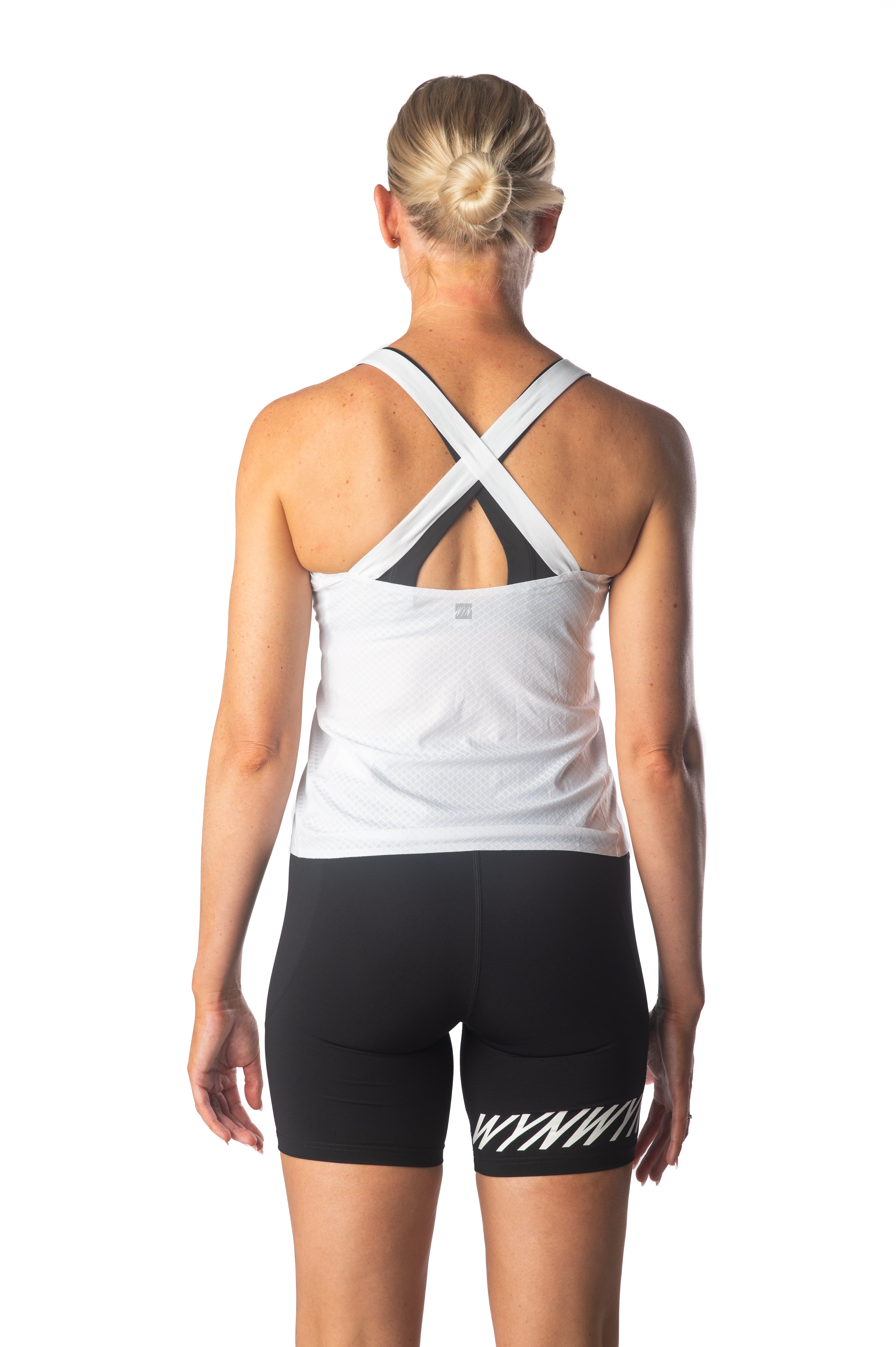 WYN Active Women's Club Tank - White