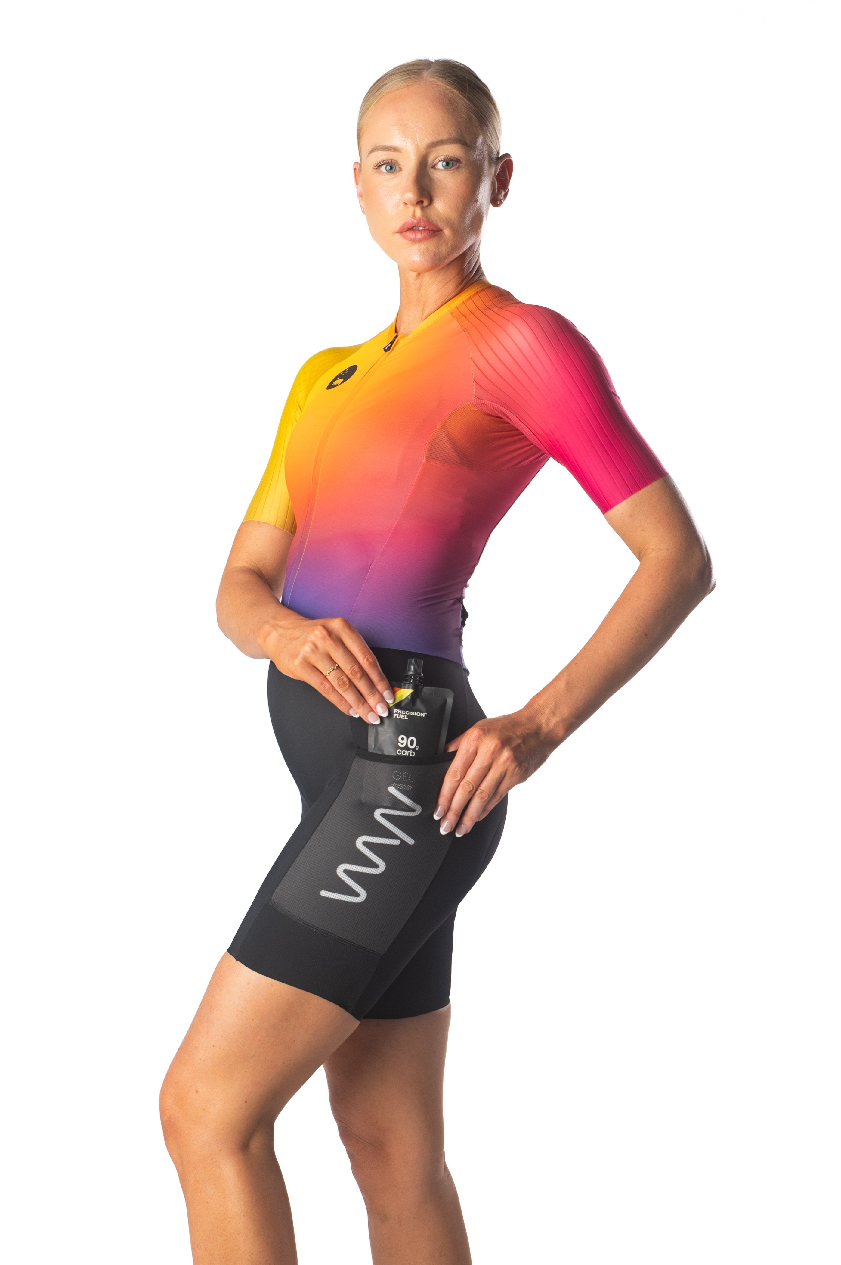 Women's WC24 Hi Velocity X Triathlon Suit - Kona Sunset