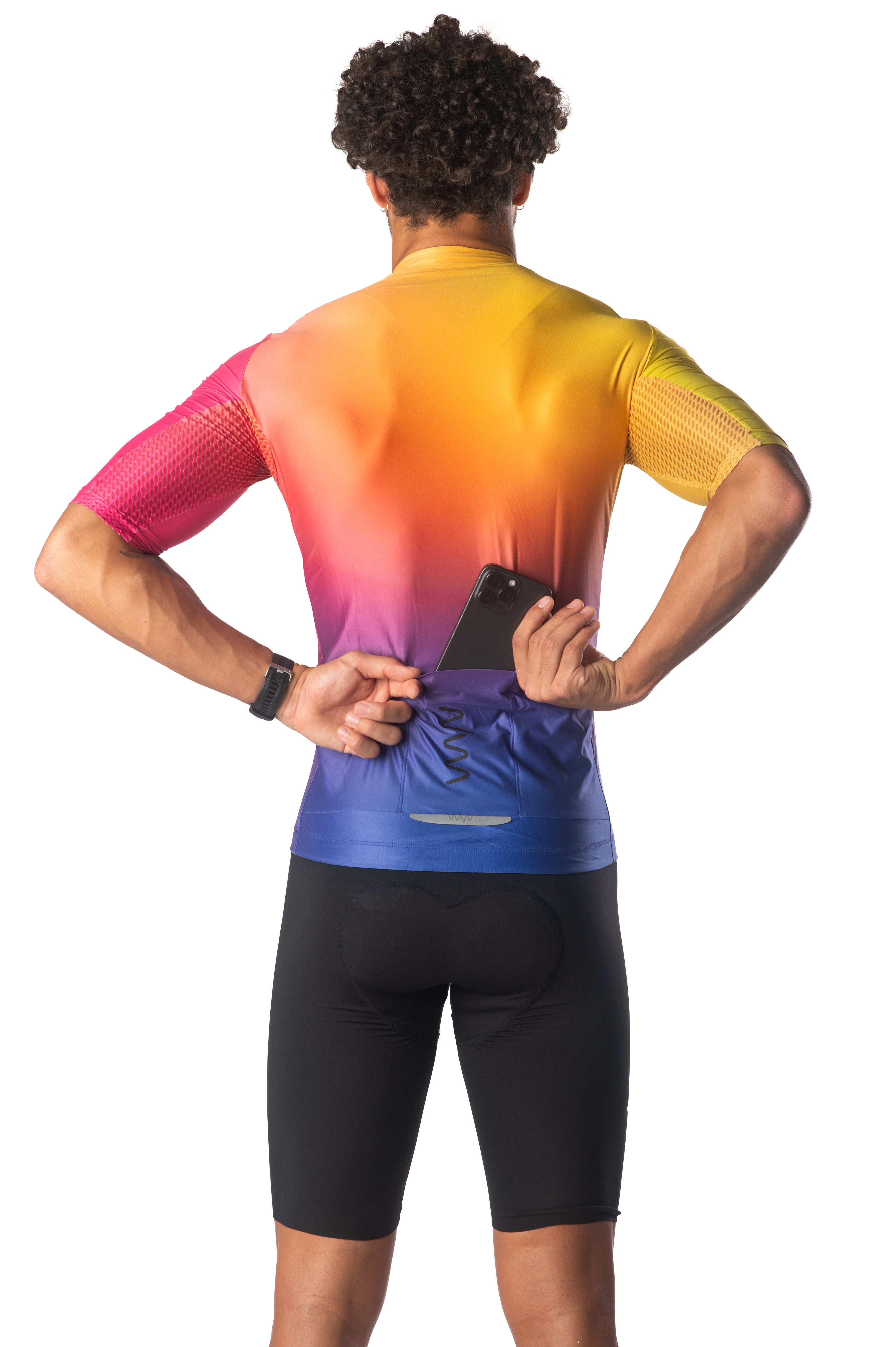 Men's WC24 Premium Cycling Jersey - Kona Sunset