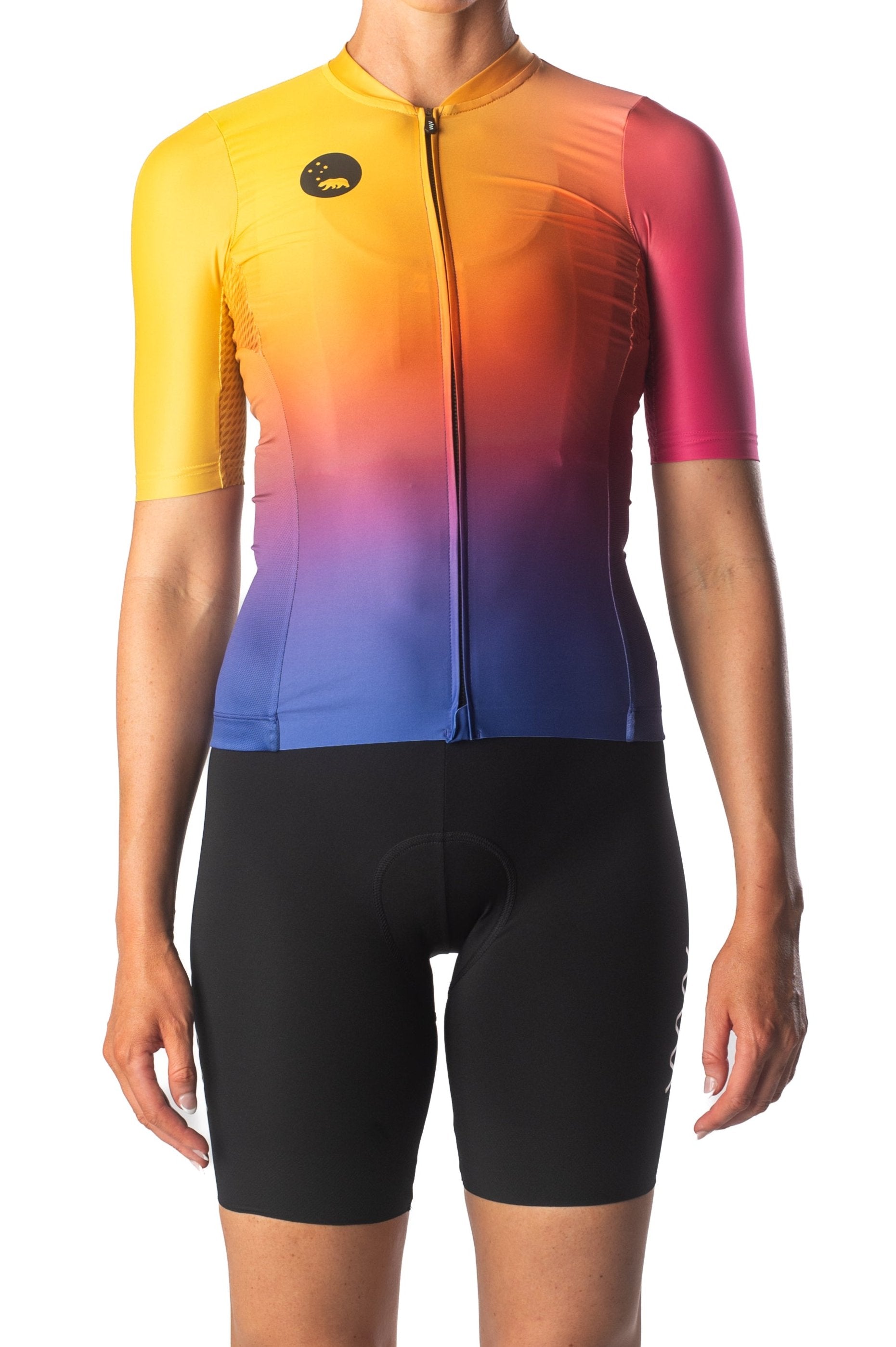 Women's WC24 Premium Cycling Jersey - Kona Sunset