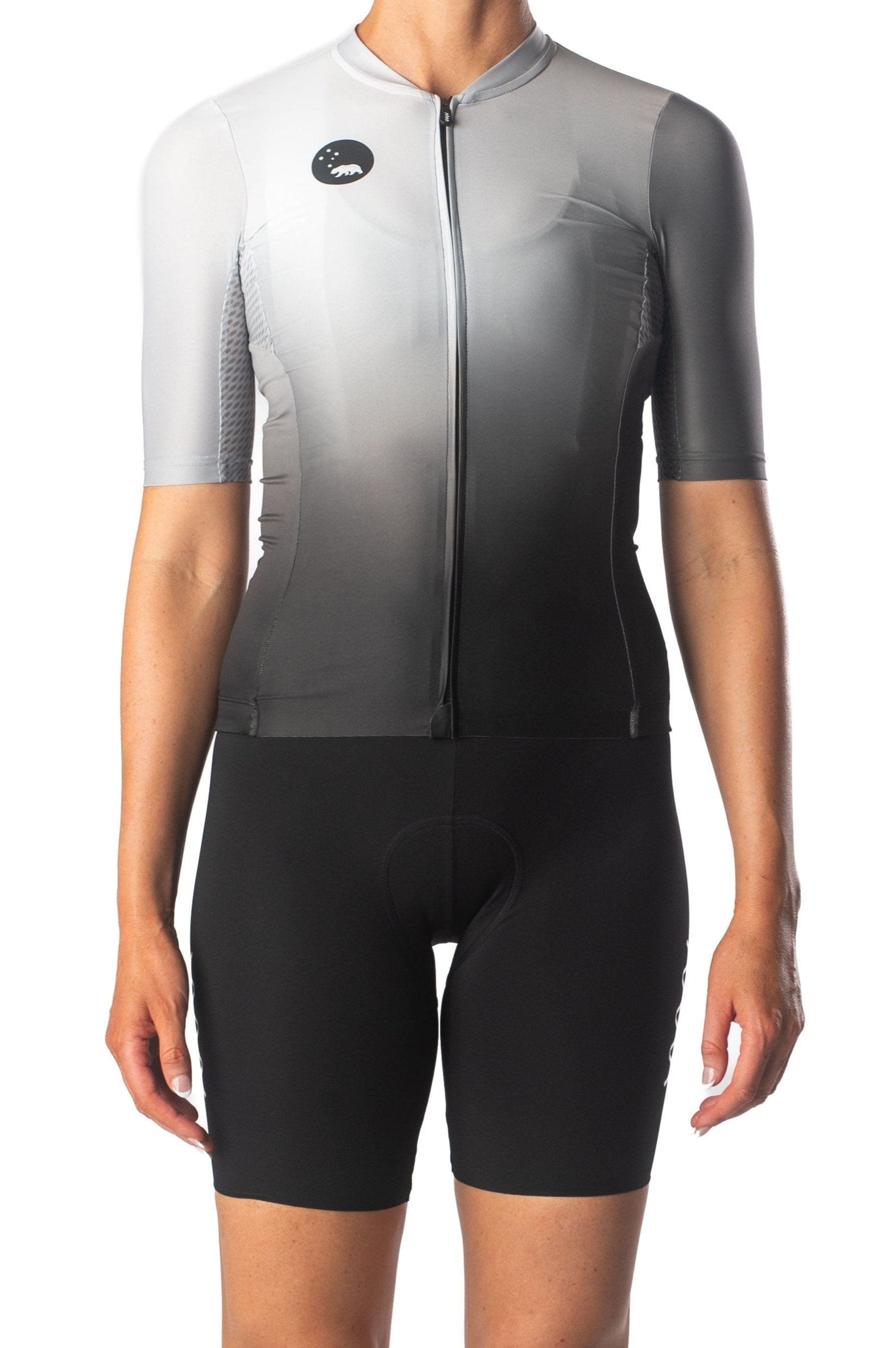 Women's WC24 Premium Cycling Jersey - Taupo All Black