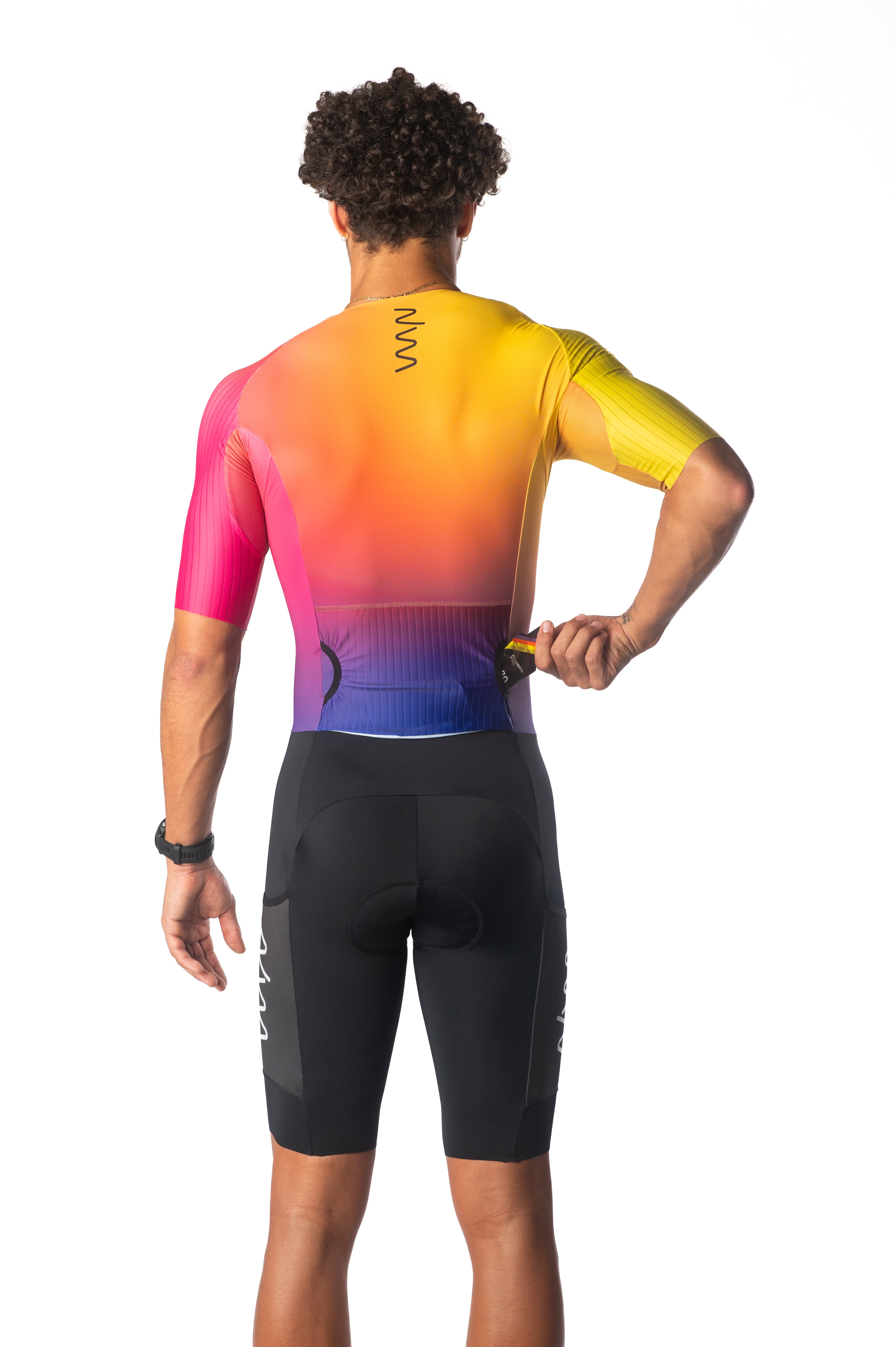 Men's WC24 Hi Velocity X Triathlon Suit - Kona Sunset