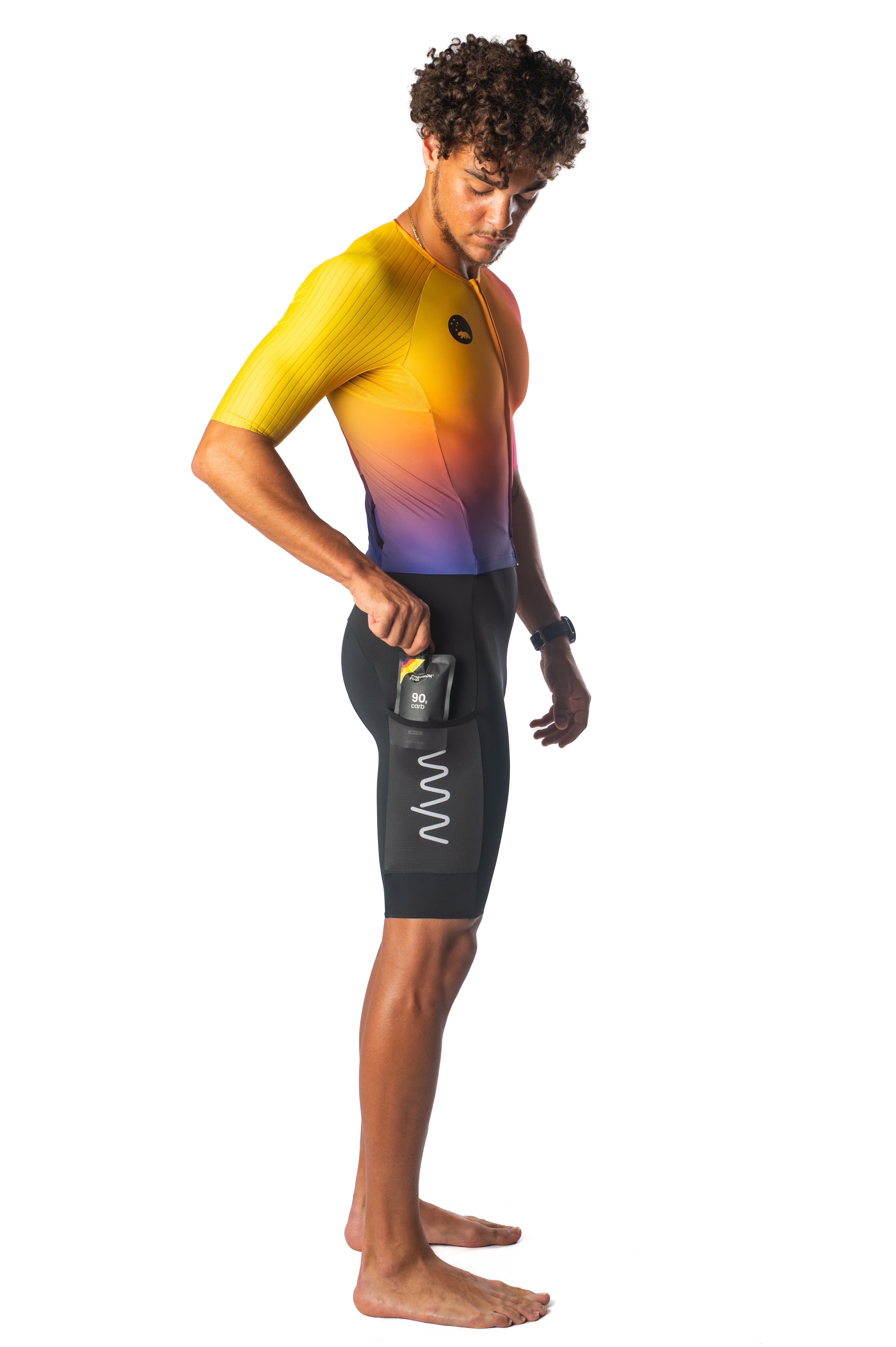 Men's WC24 Hi Velocity X Triathlon Suit - Kona Sunset