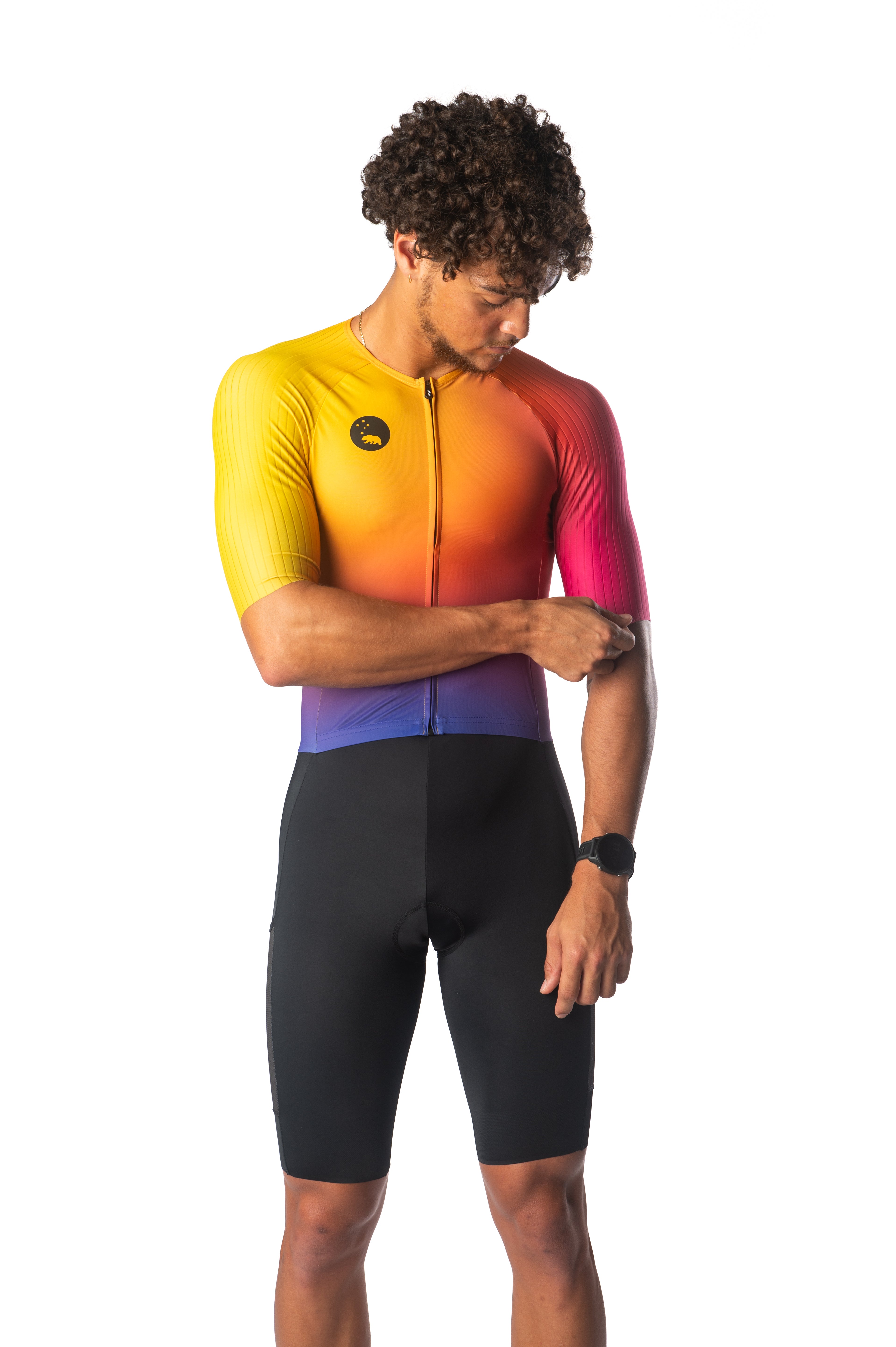 Men's WC24 Hi Velocity X Triathlon Suit - Kona Sunset