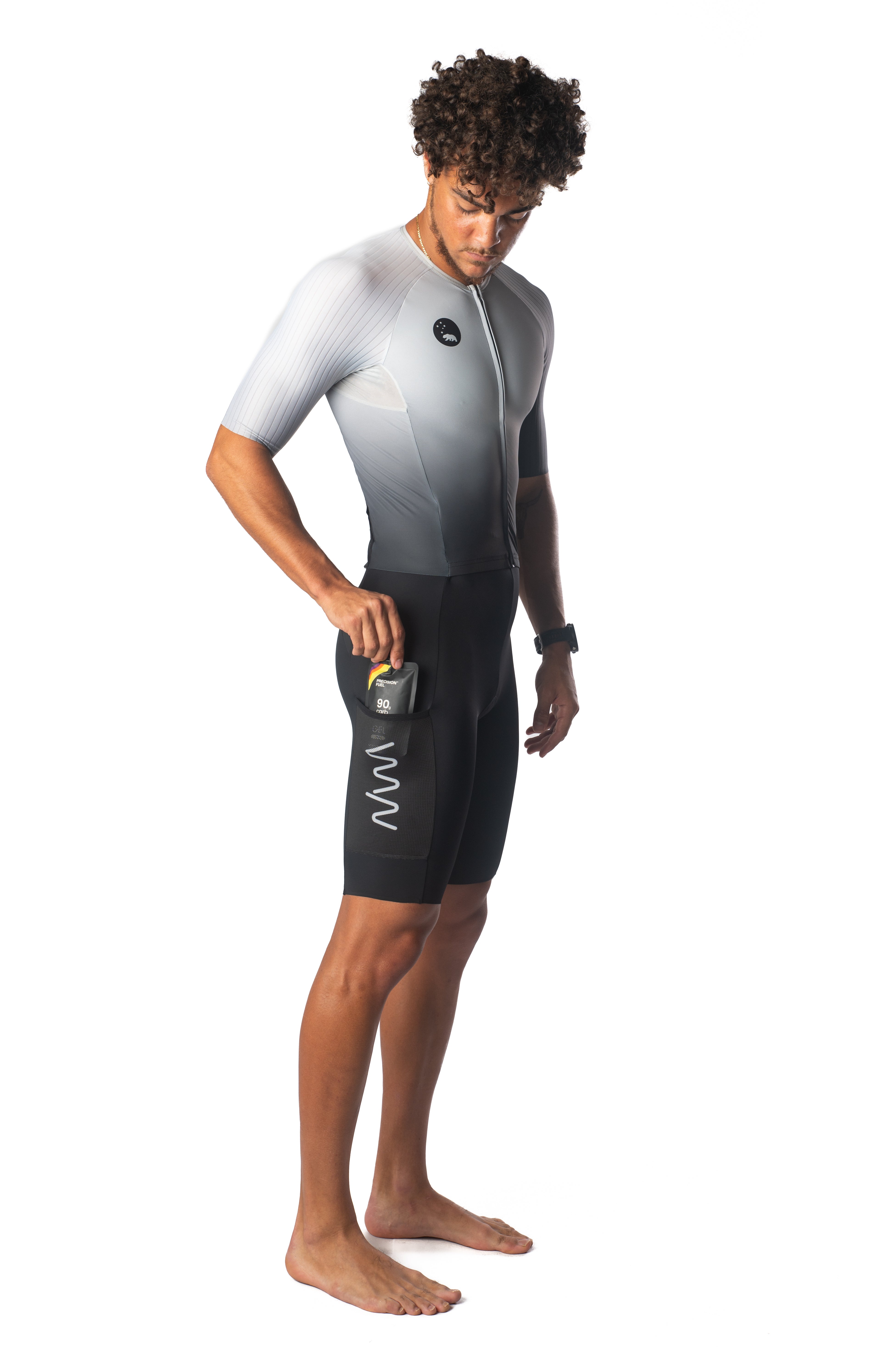 Men's WC24 Hi Velocity X Triathlon Suit - Taupo All Black