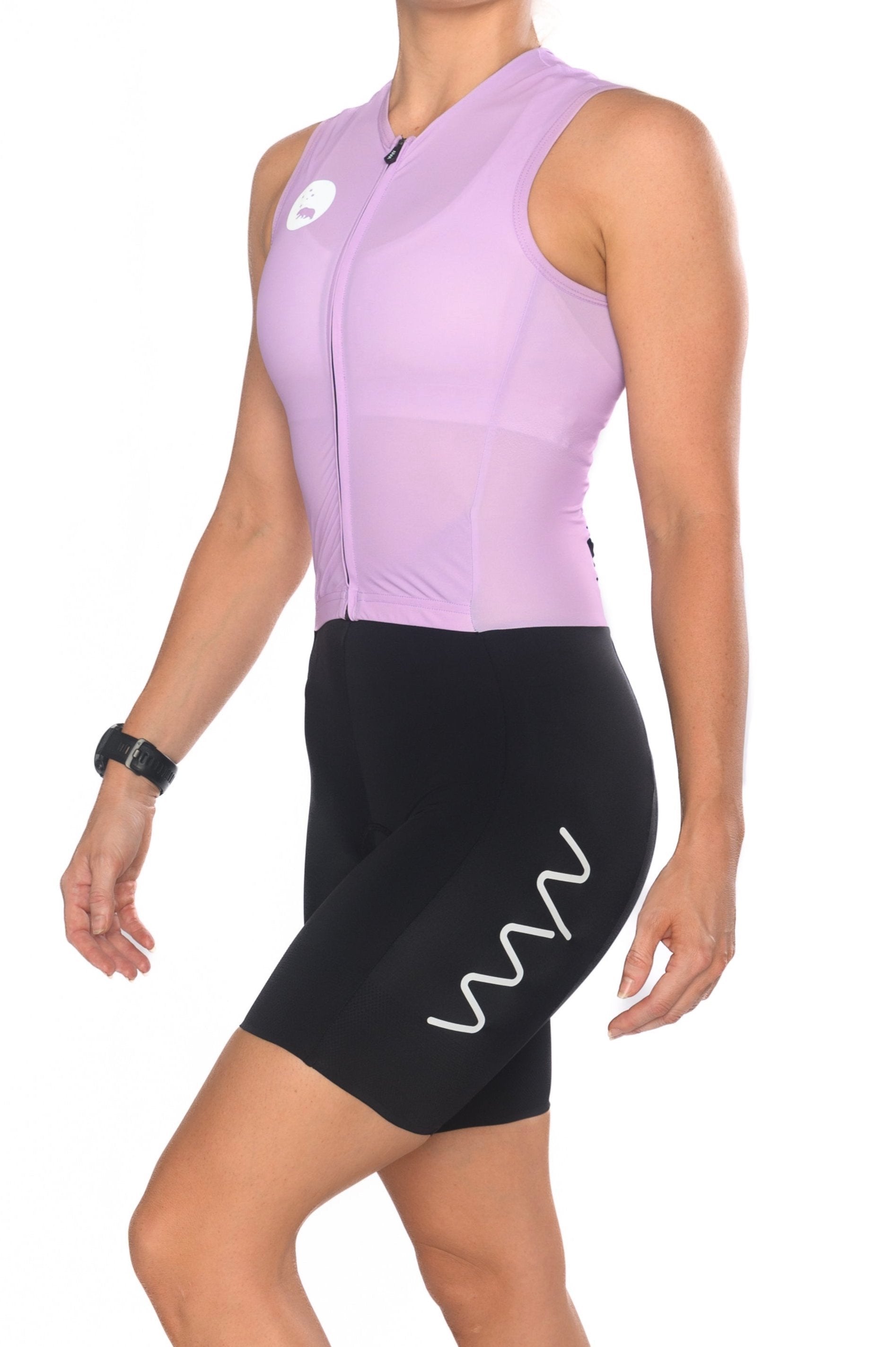 Women's Velocity Sleeveless Tri Suit - Lavender