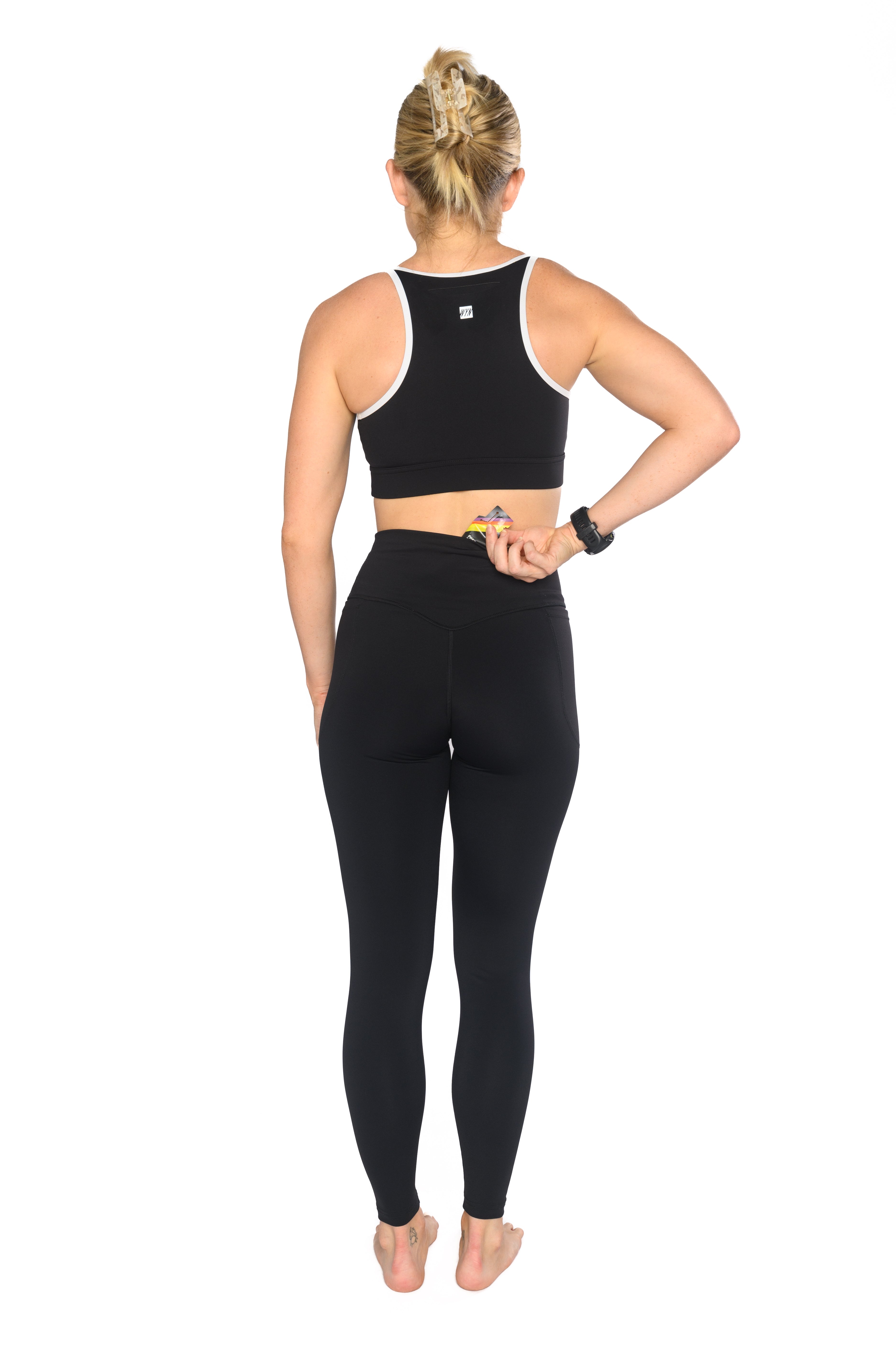 Women's Flow & Go Full Length Tights - Black