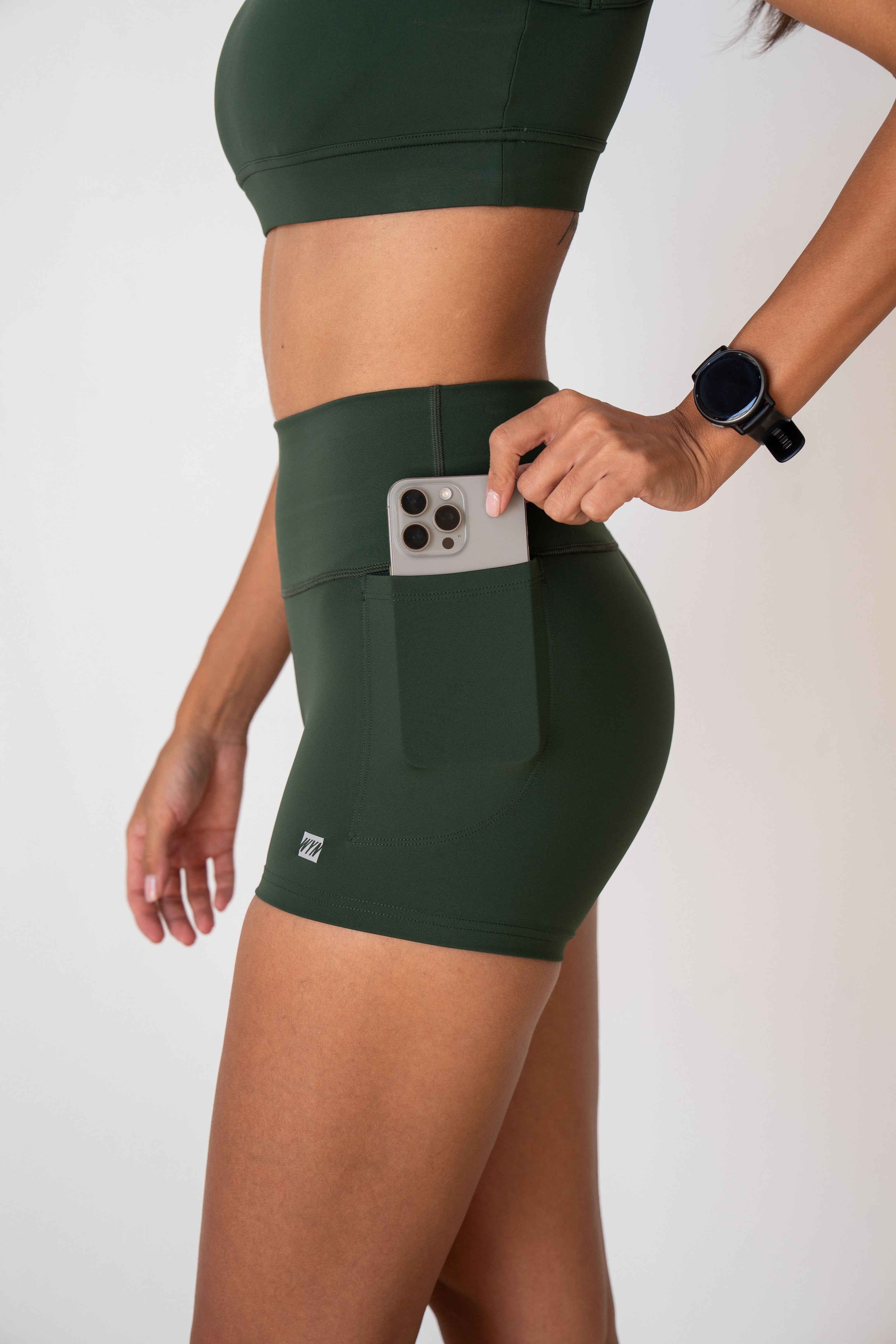 Women's PR shorts 3.0 - Evergreen