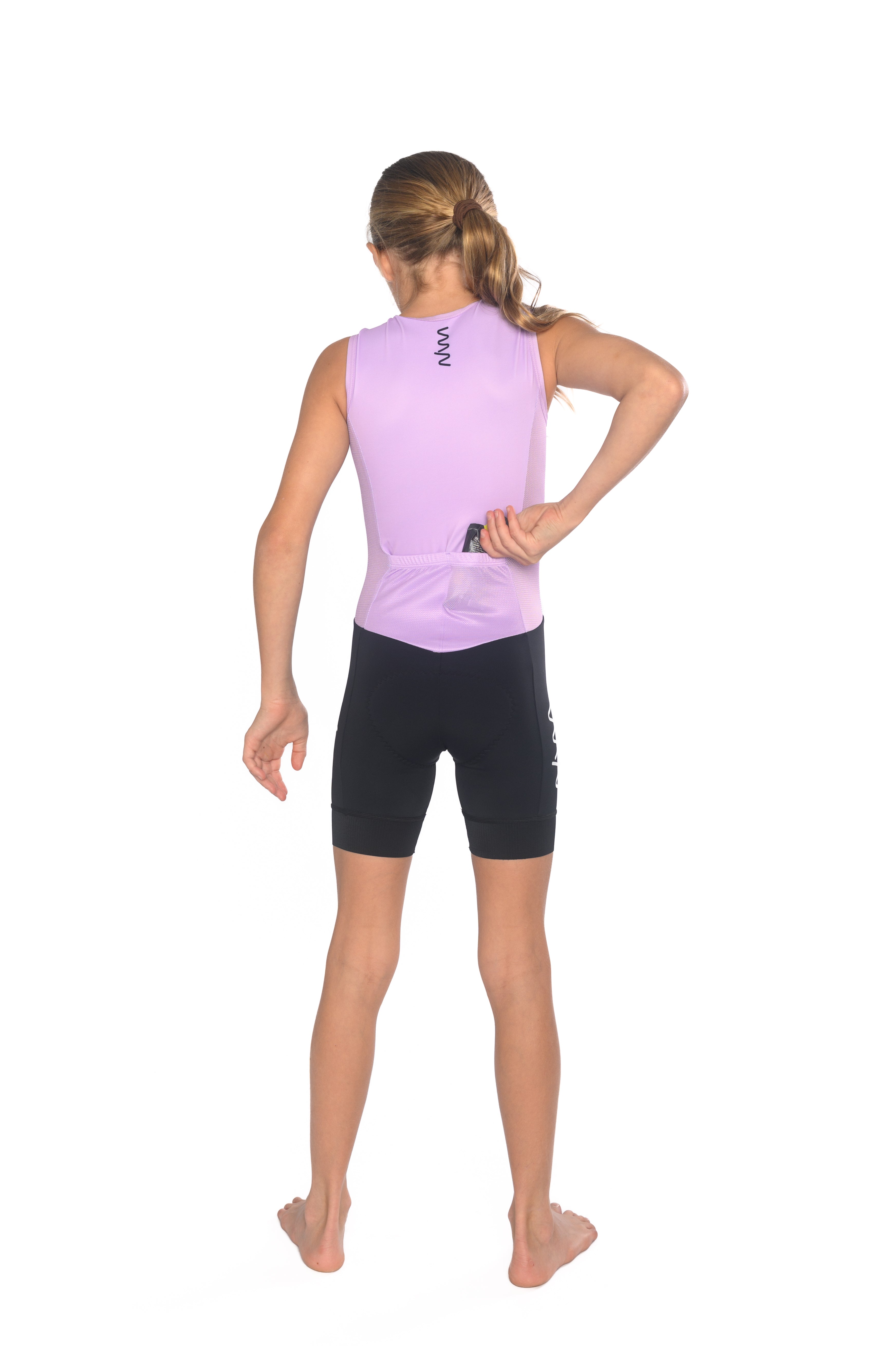 Unisex Youth Triathlon Suit - Lavender