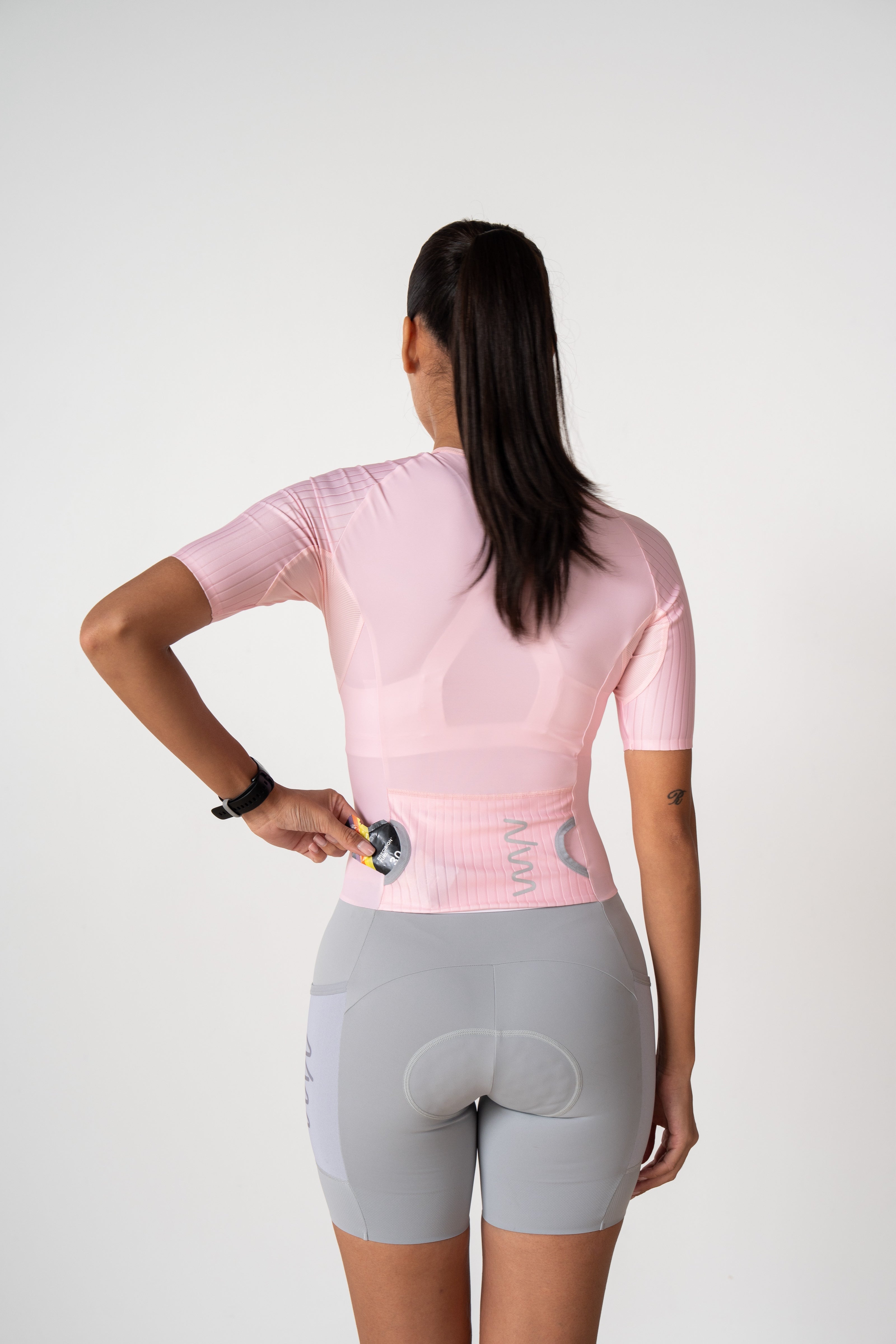 Women's Hi Velocity X Tri Suit - Petal Pink/Platinum