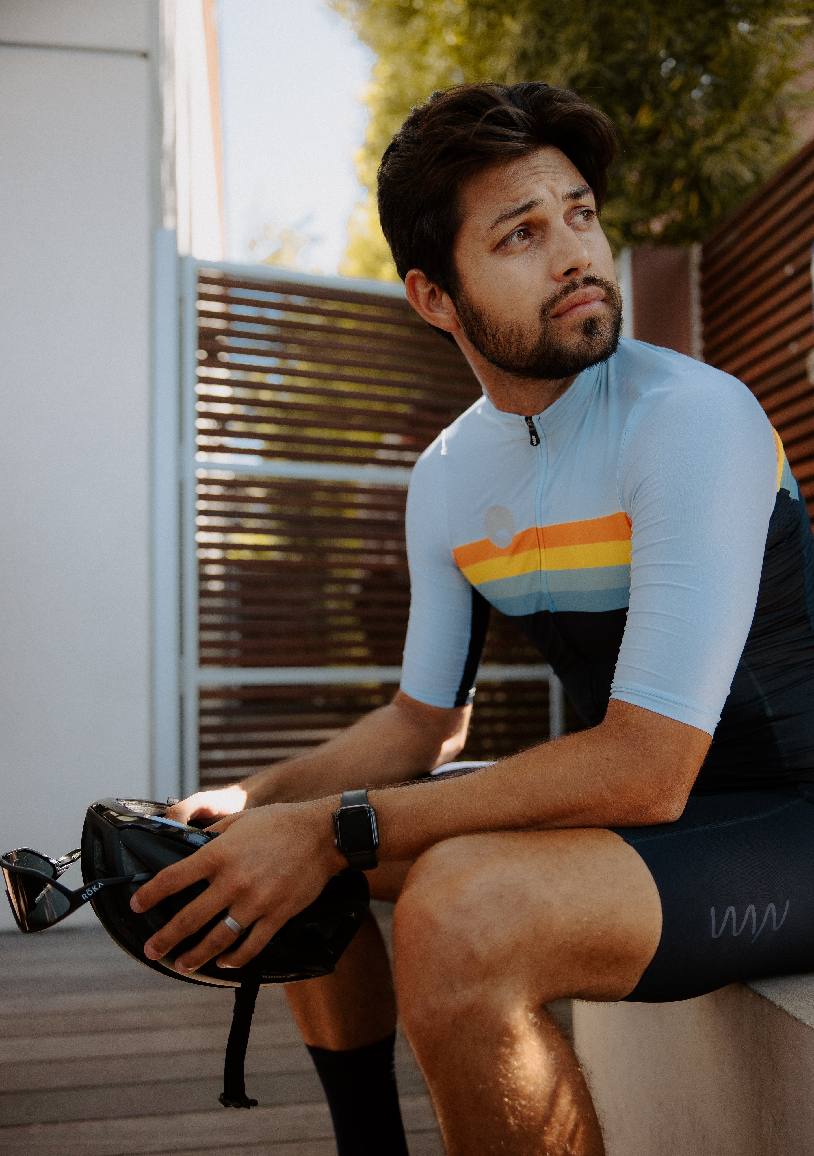 Men's LTD Premium Cycling Jersey - NorCal Blue