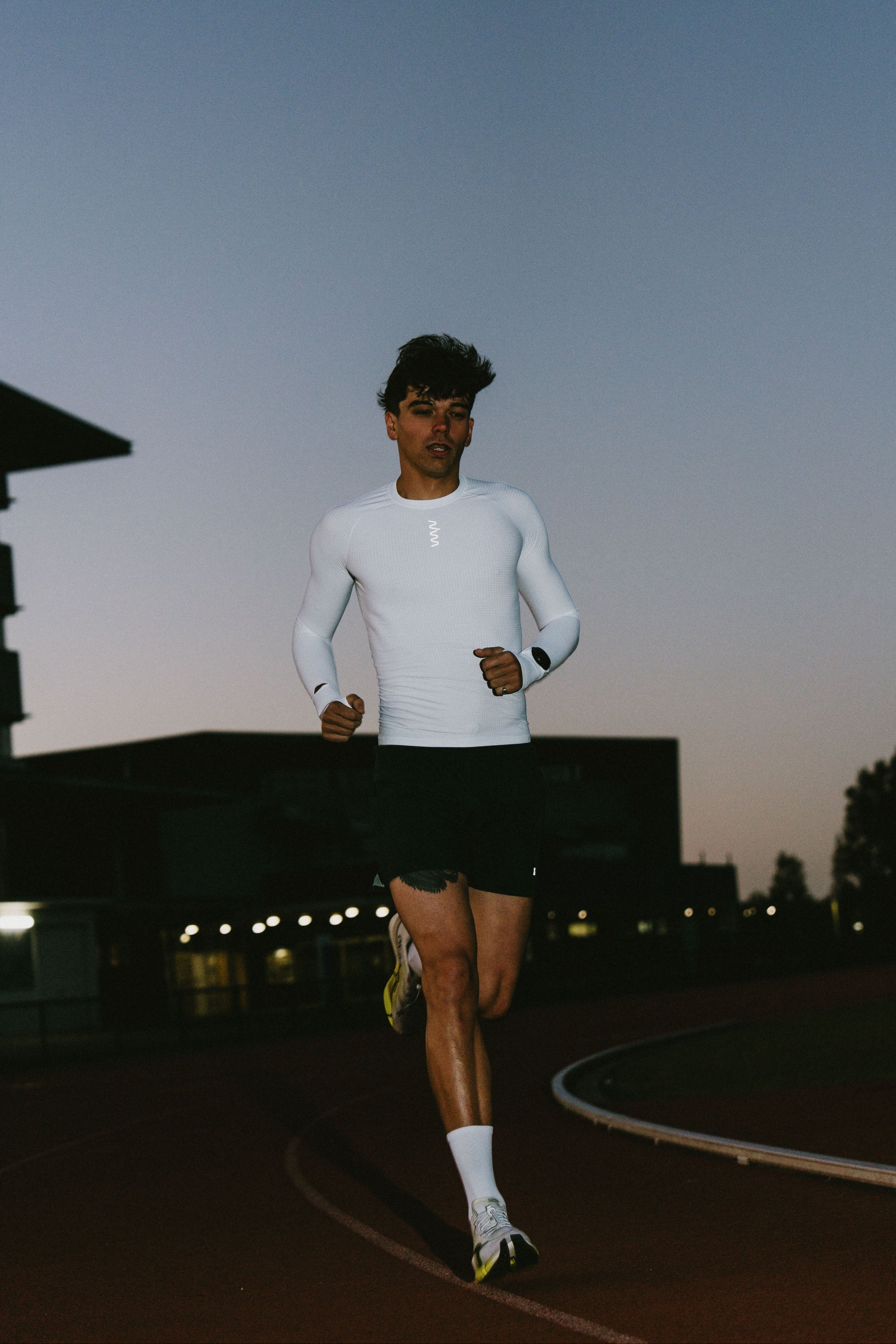 Men's Multi-Sport Base Layer - White