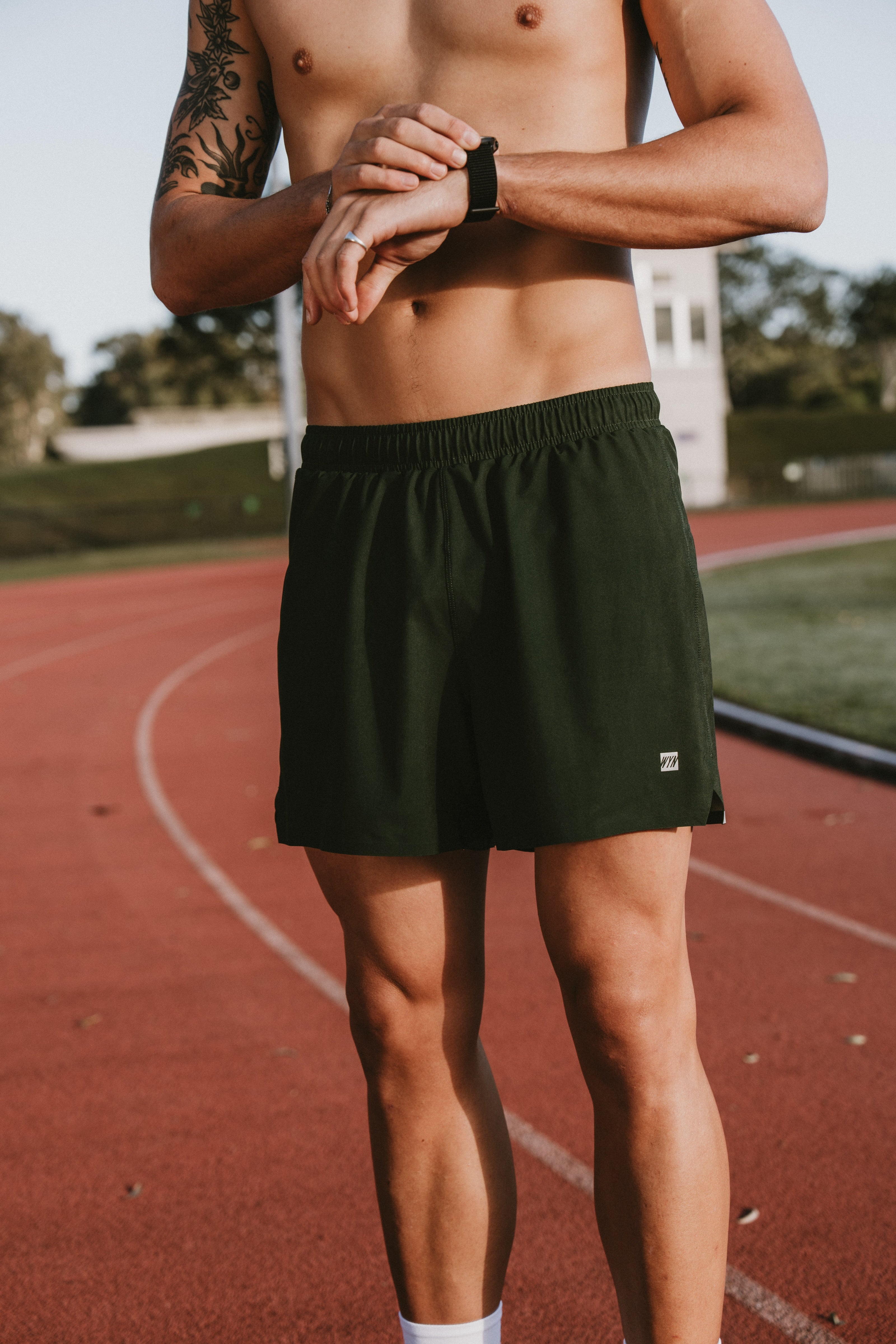 Men's Noosa 2.0 Run Short (5") - Evergreen