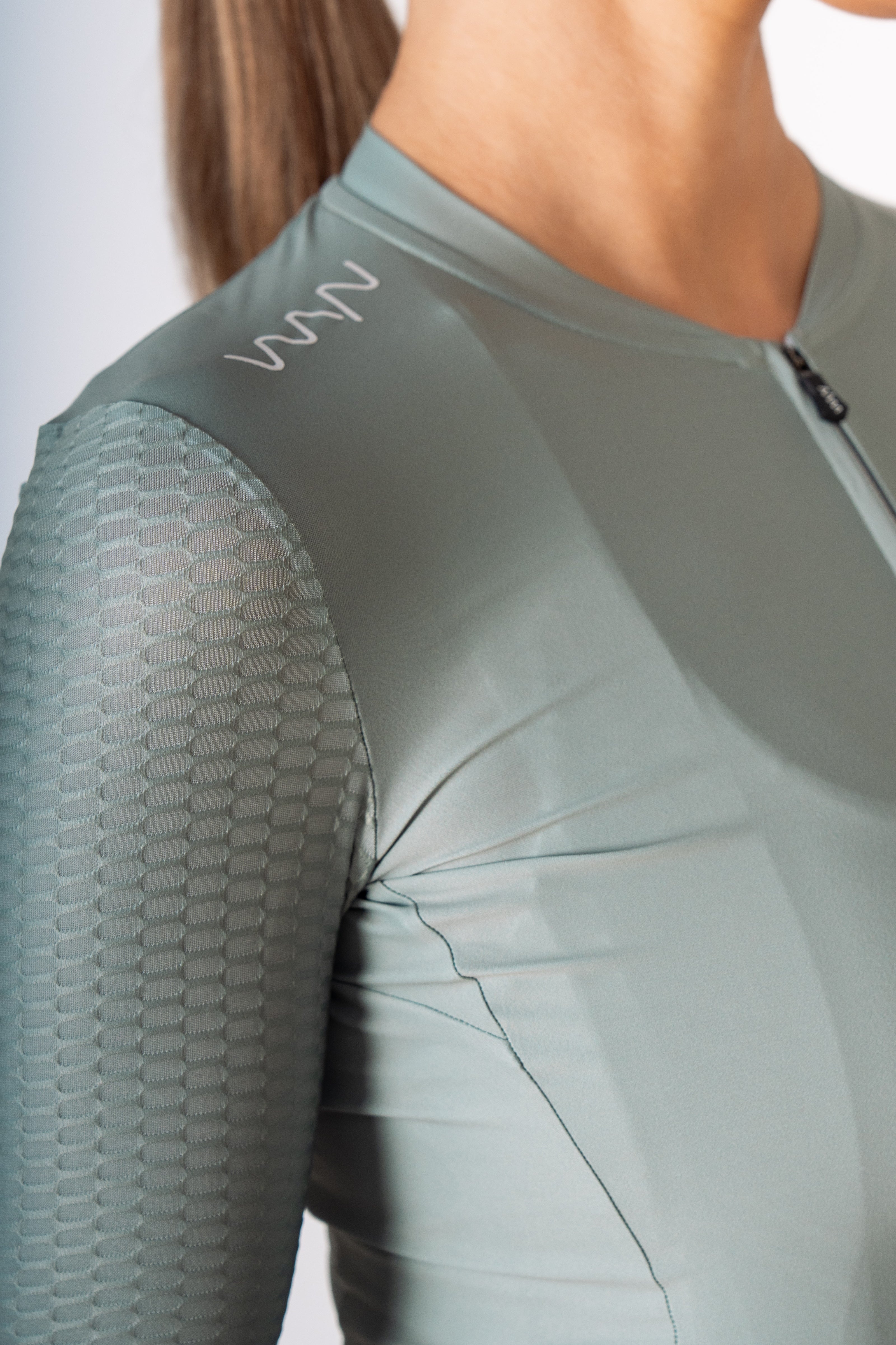 Women's Training Day Long Sleeve Jersey - Sage Green