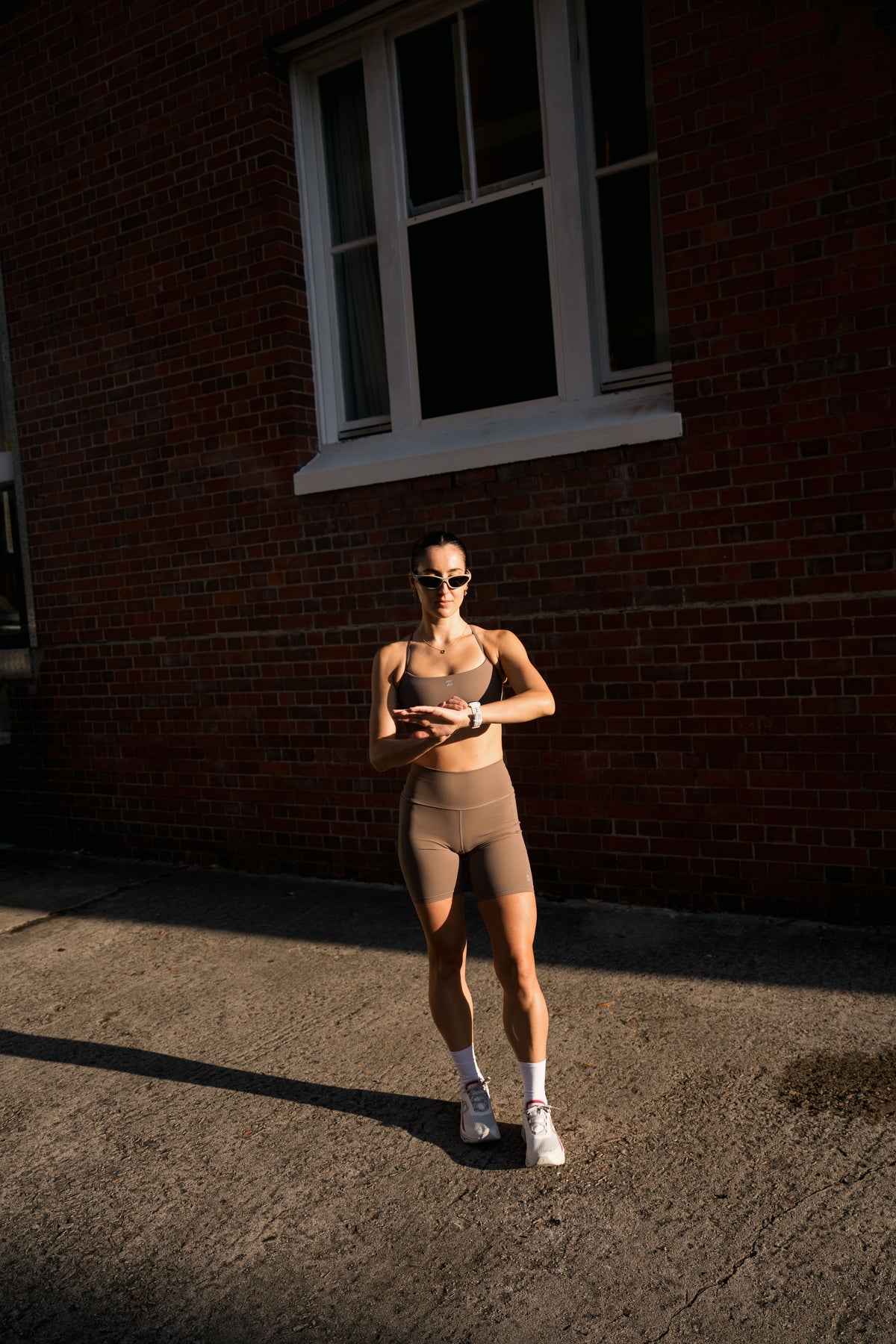 Women's Stride Shorts 6" - Truffle