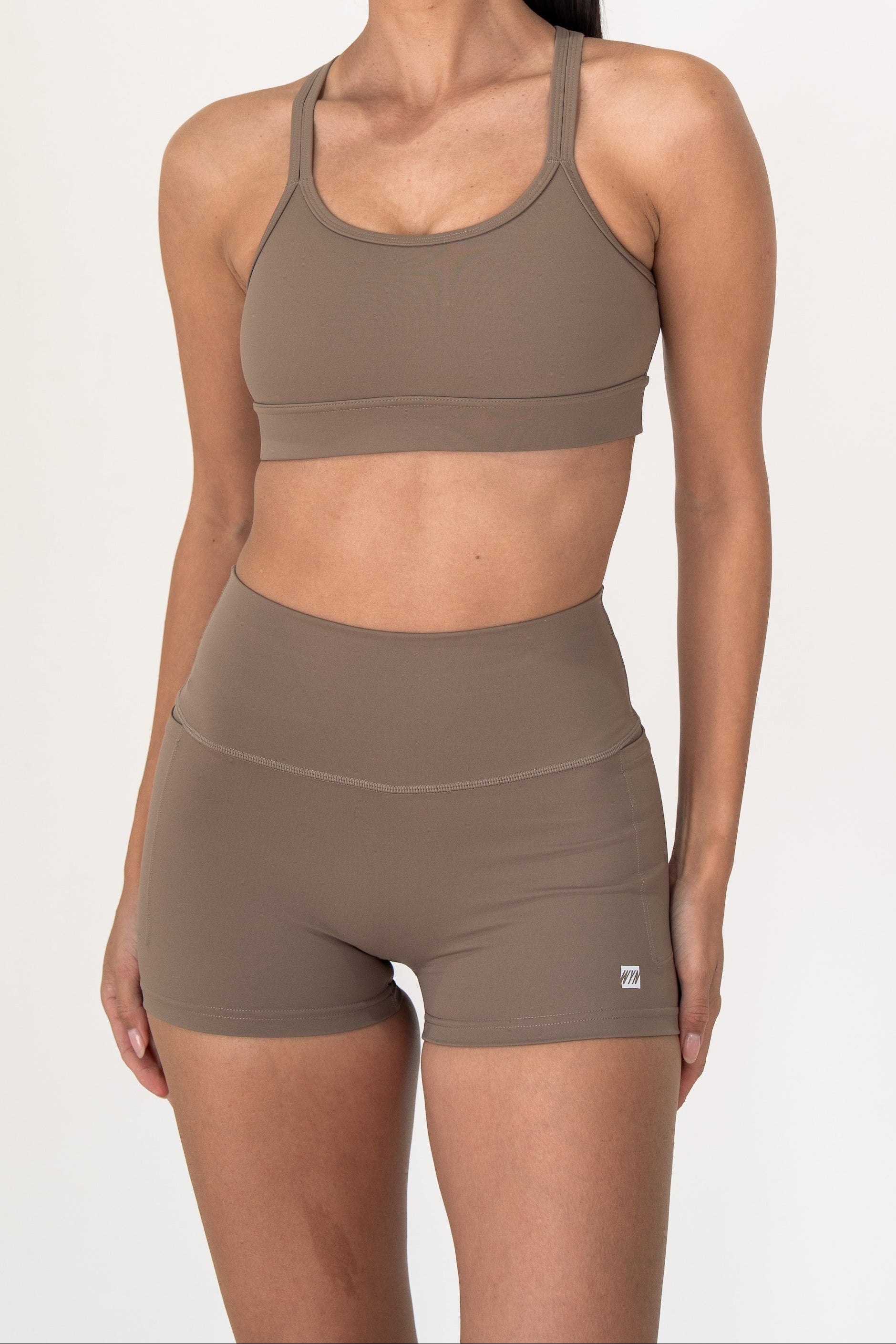 Women's Stride Seamless Front 2" Shorts - Truffle