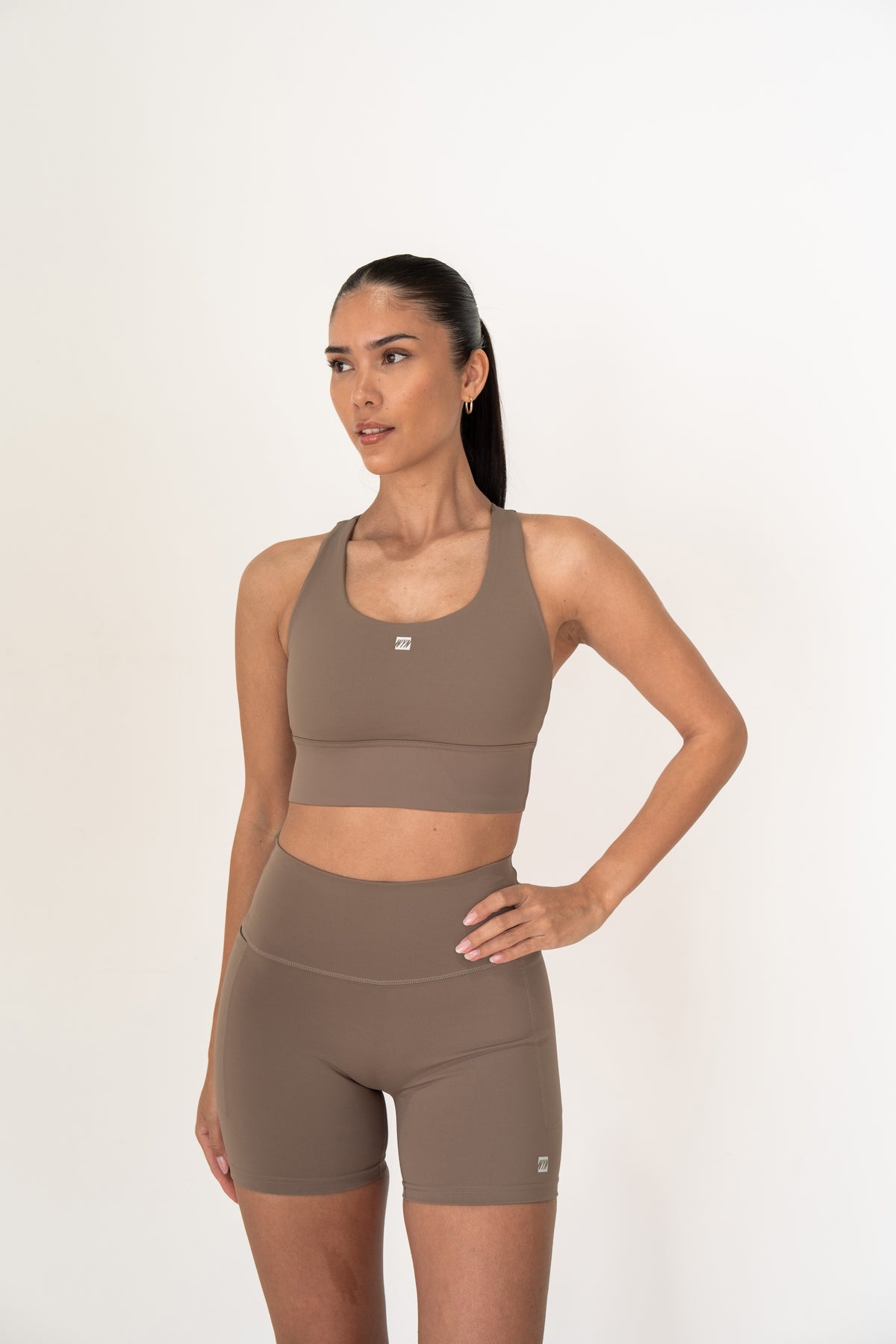 Women's All-In Crop - Truffle