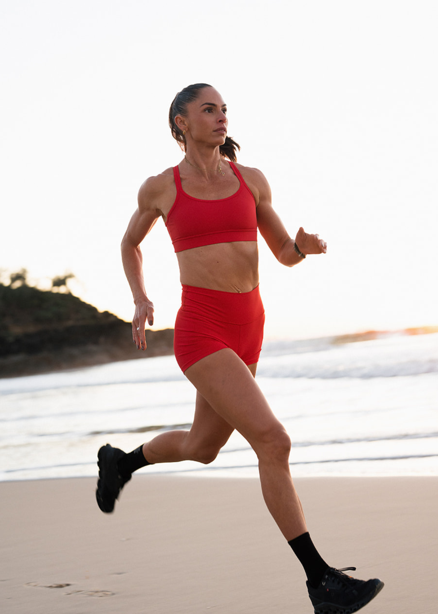 Women's On Call Bra - Race Red