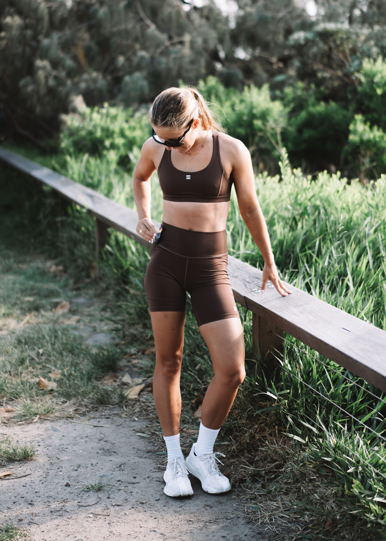 Women's Stride Shorts 6" - Cocoa