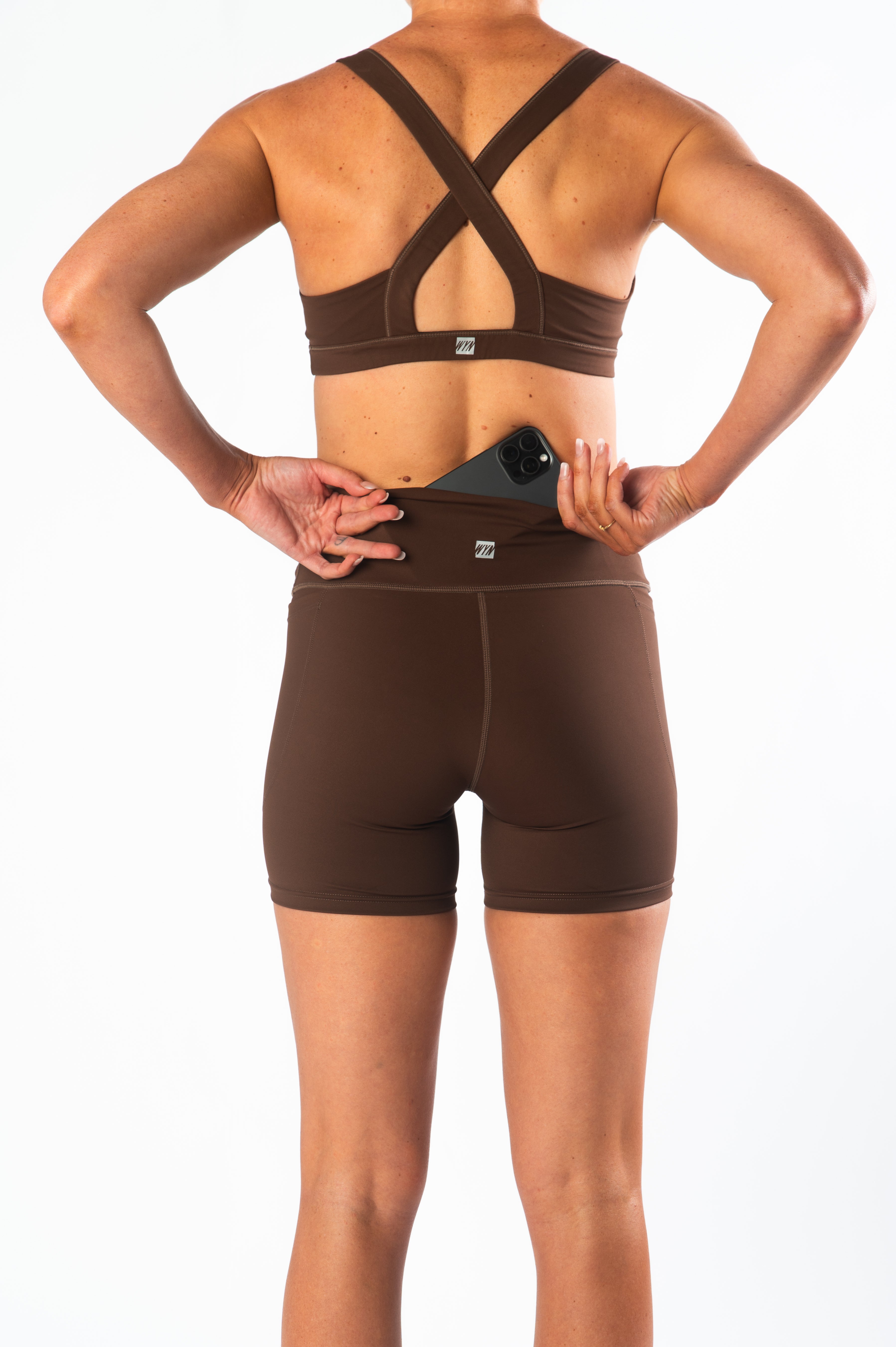 Women's Stride Shorts 4" - Cocoa