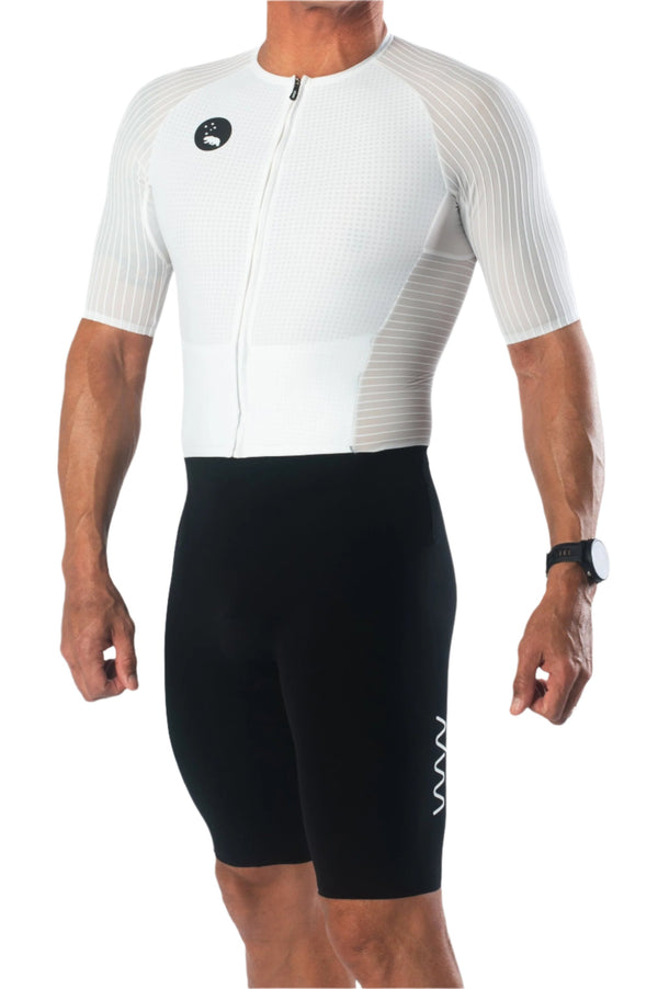 Men's CdA Aero Tri Suit - White
