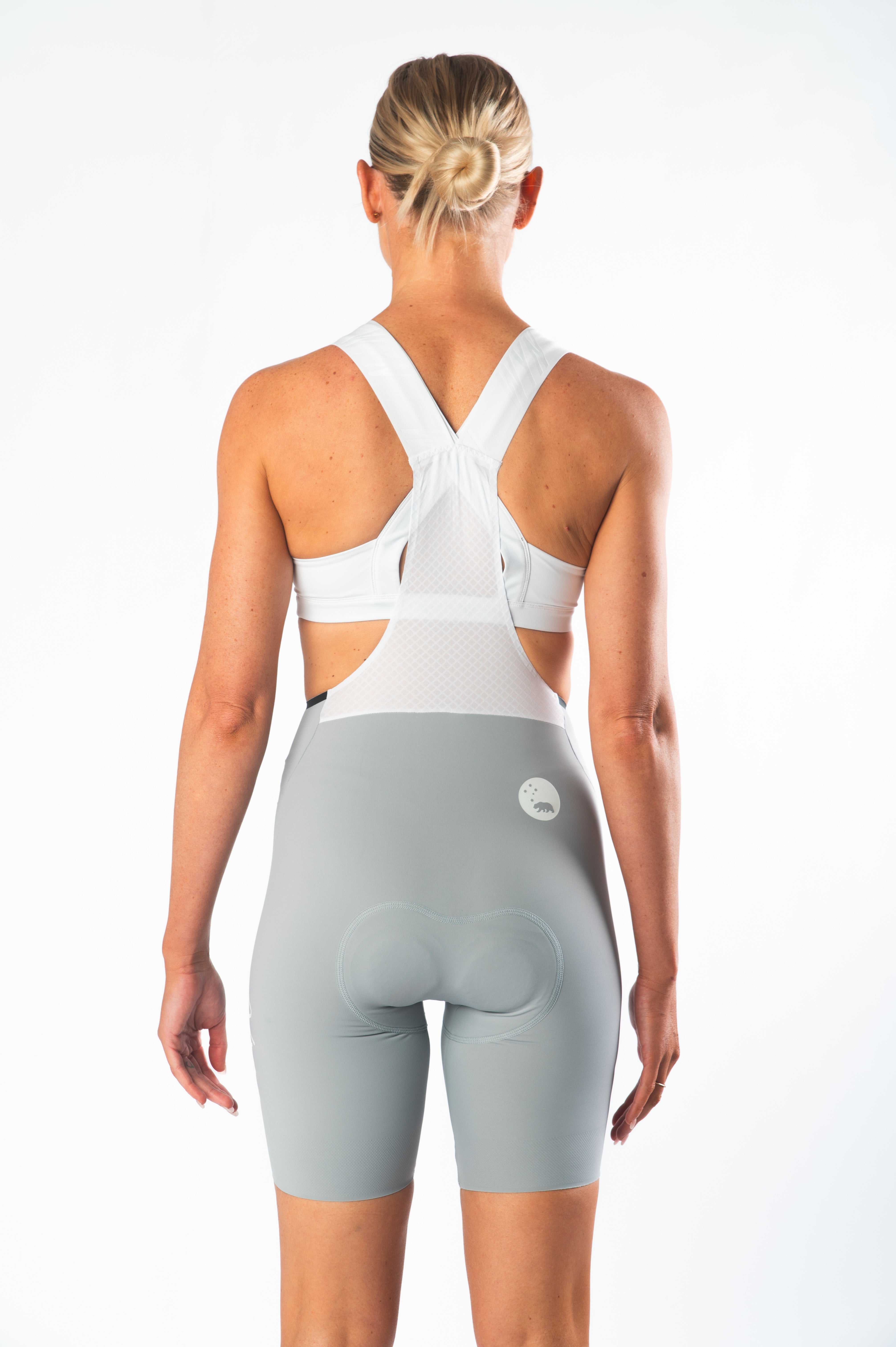 Women's Velocity 3.0 Cycling Bib Shorts - Platinum