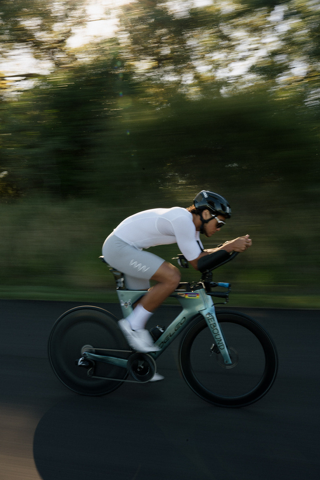 Men's LUCEO+ Aero Tri Suit - White/Platinum