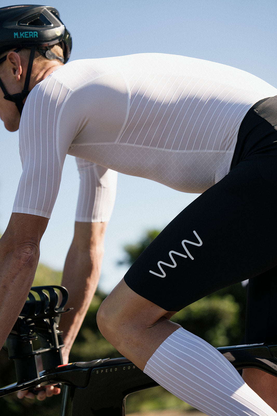 Men's Wilde Racer Tri Suit - White