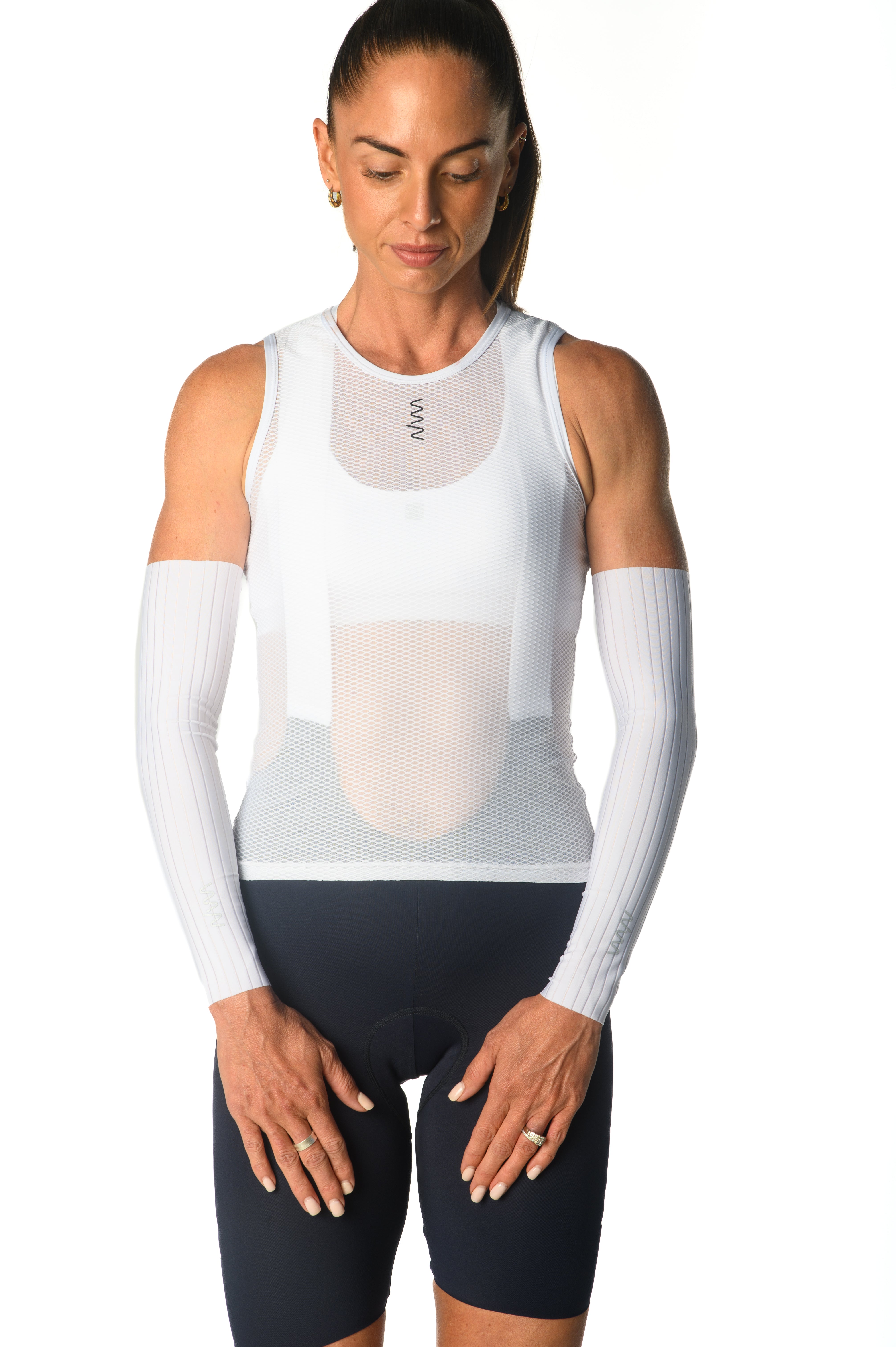 Unisex Aero Sun Sleeves - White