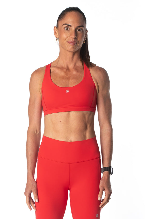 Women's Do. It. Now. Bra - Race Red